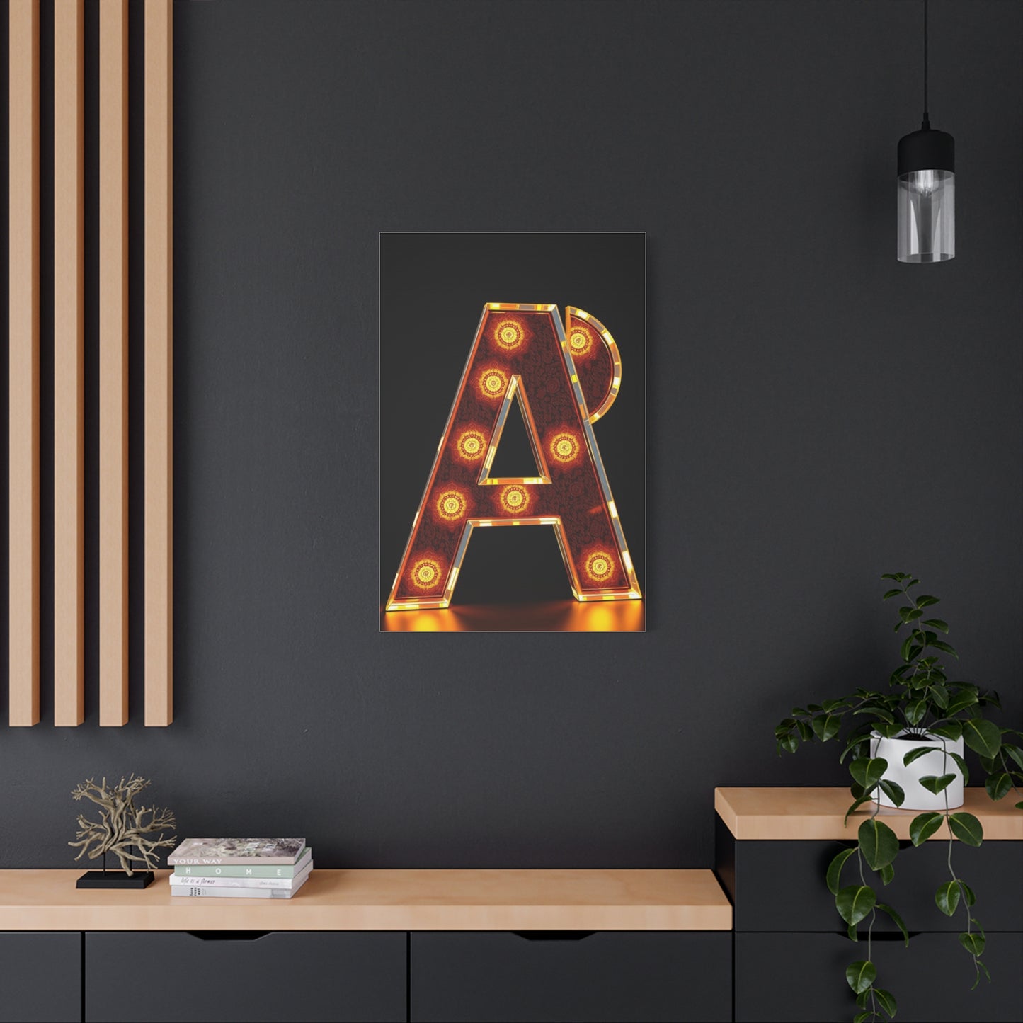 Vision Alphabet & Letter Art Art Wall Art & Canvas Print