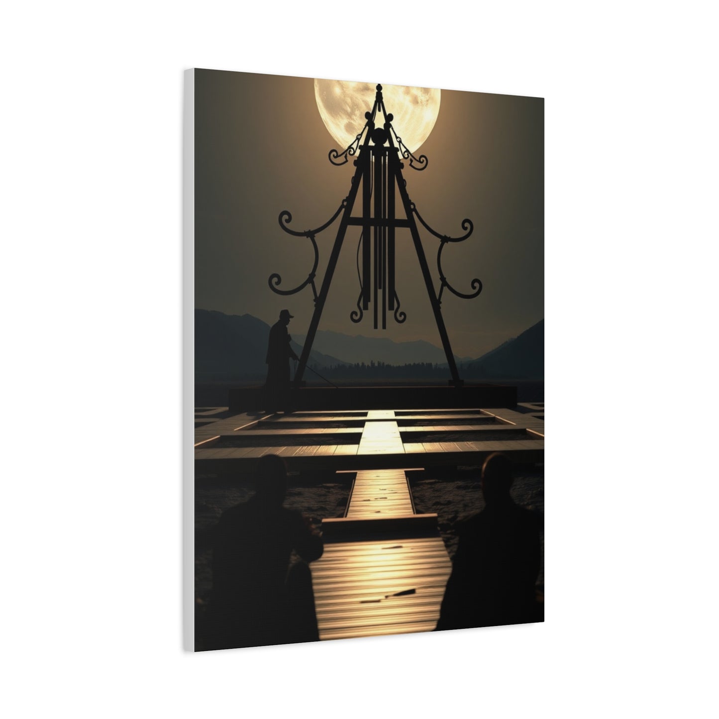 Nocturnal Radiance Canvas Wall Art & Canvas Print