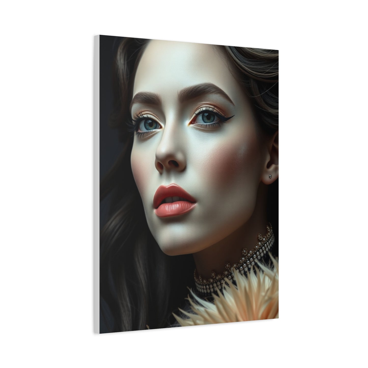 Black & Beige Art Refined Canvas Wall Art & Canvas Print