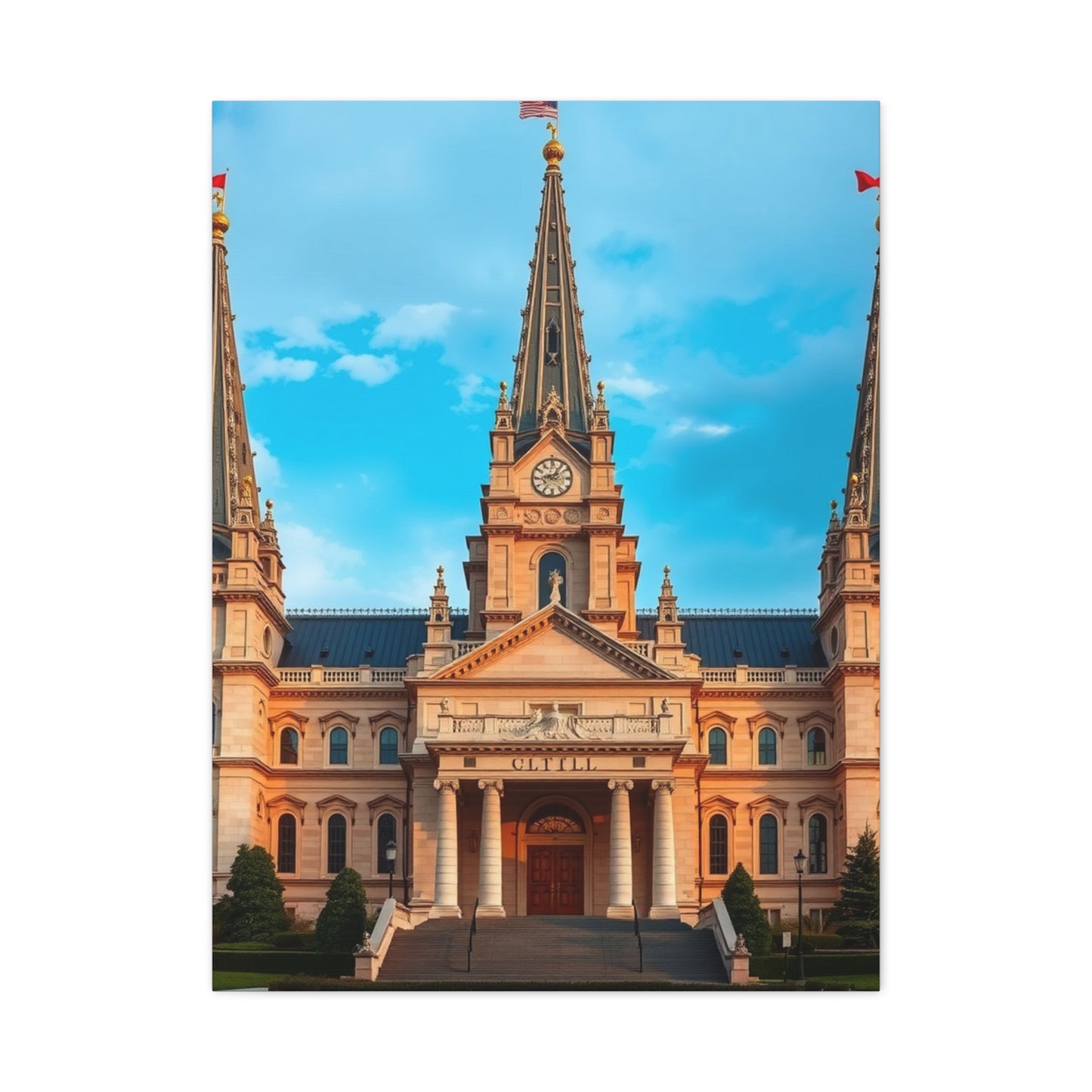 The LDS Temple Art Supreme Gallery Wall Art & Canvas Print