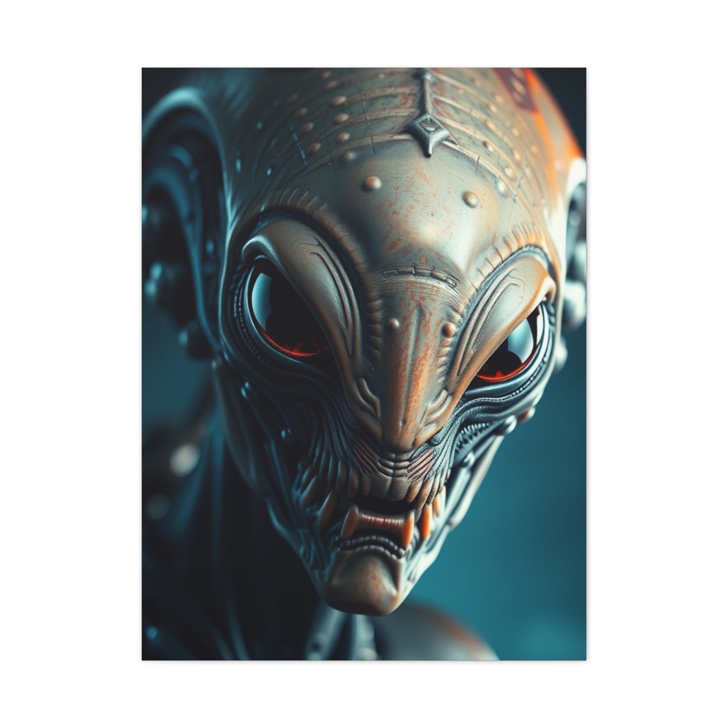 Vision Alien Art Art Wall Art & Canvas Print
