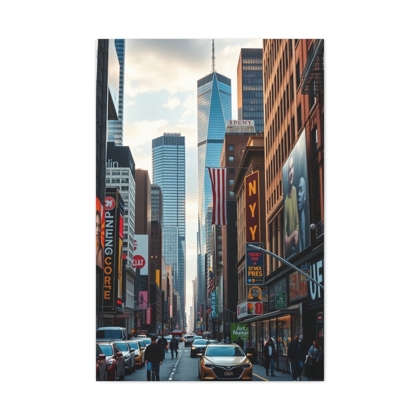 Skyline Reverie Canvas Wall Art & Canvas Print