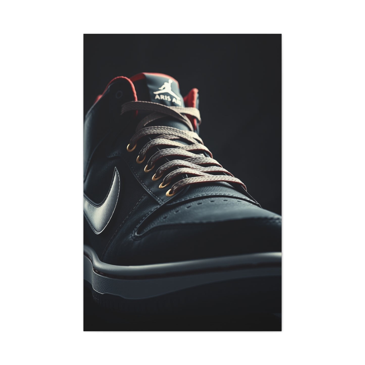 Sophisticated Sneaker Display Wall Art & Canvas Print