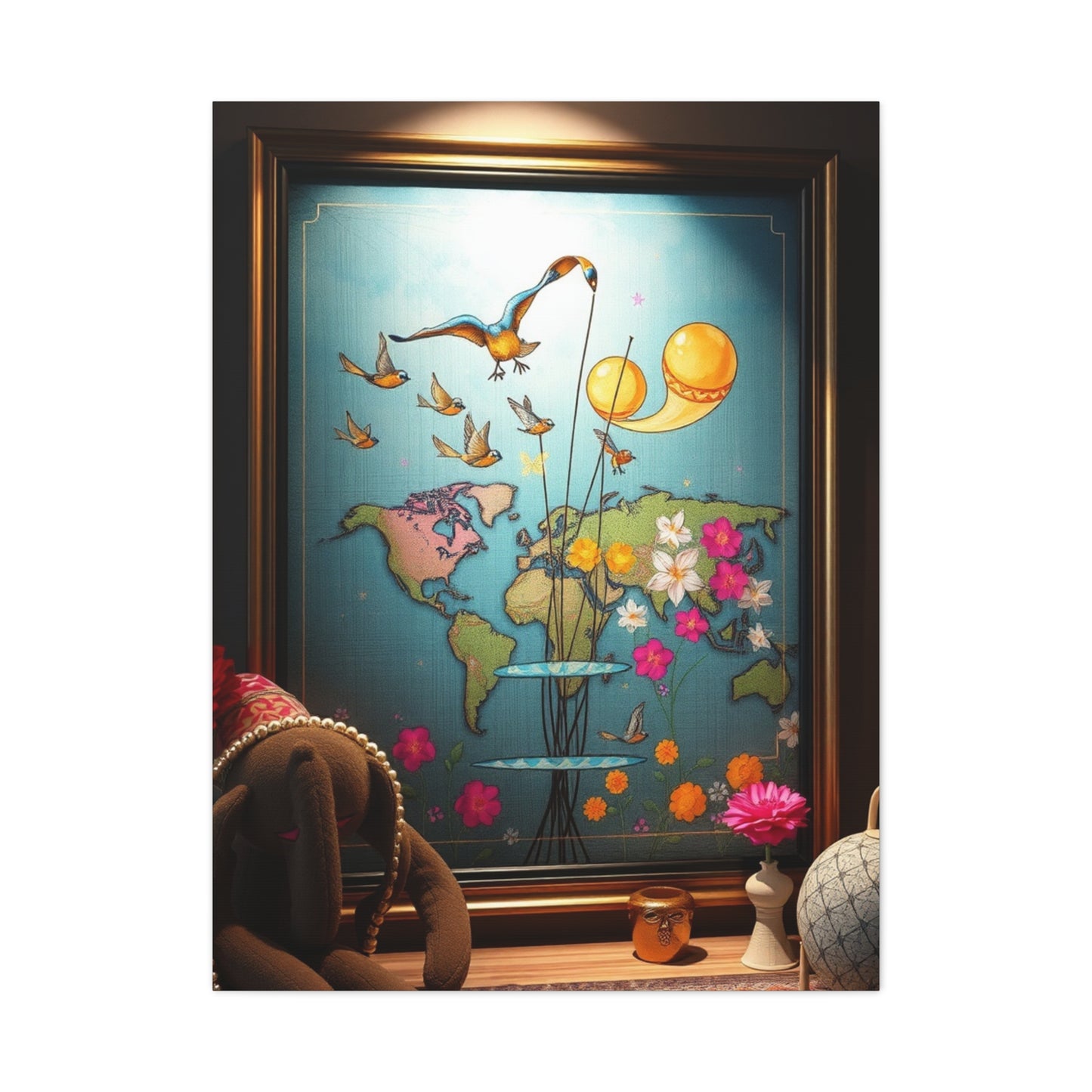 Fantasia Luxe Canvas Wall Art & Canvas Print