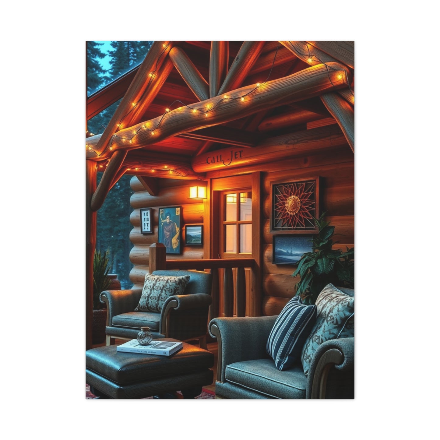 Masterpiece Cabin & Lodge Decor Art Vision Wall Art & Canvas Print