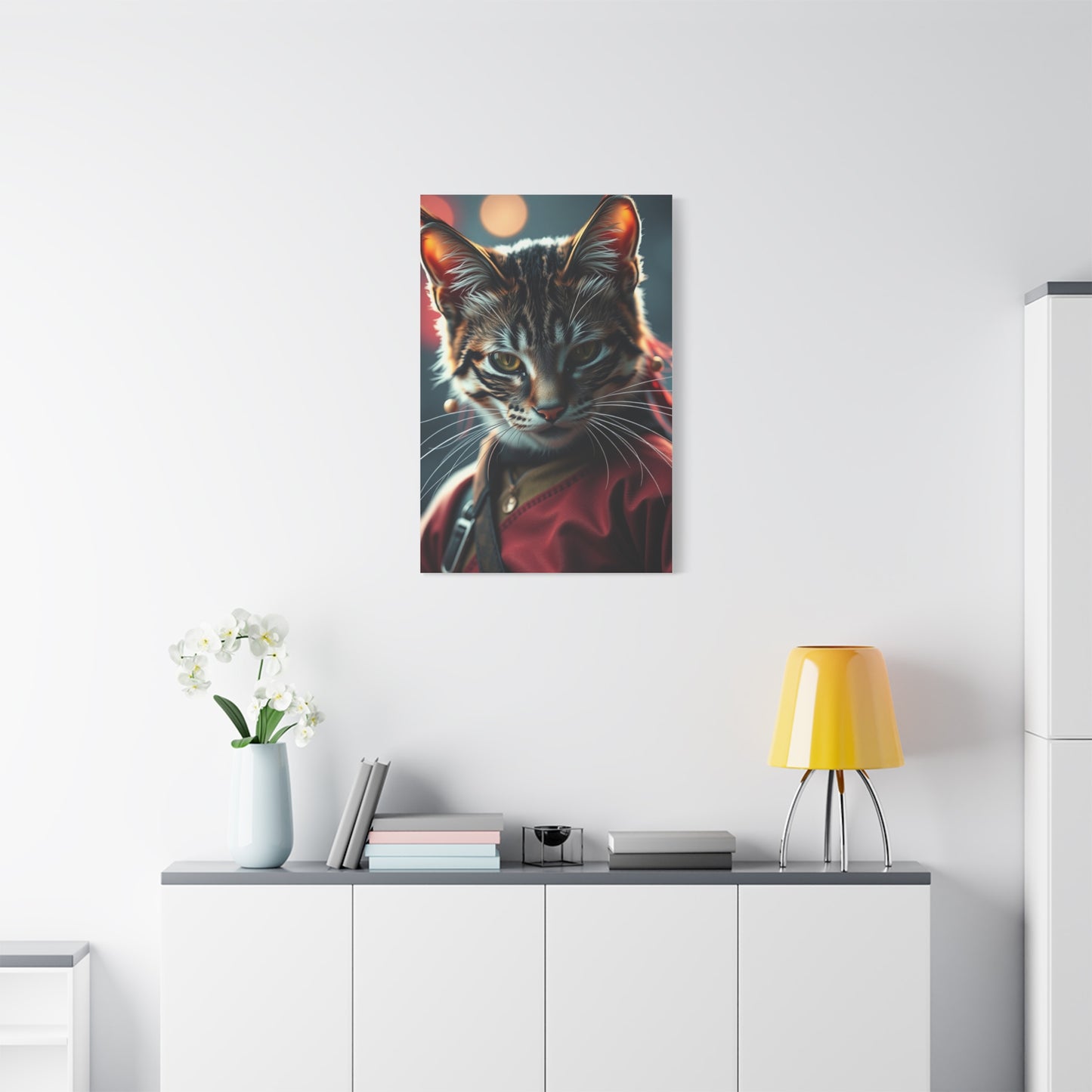 Vision Catfight Art Art Wall Art & Canvas Print