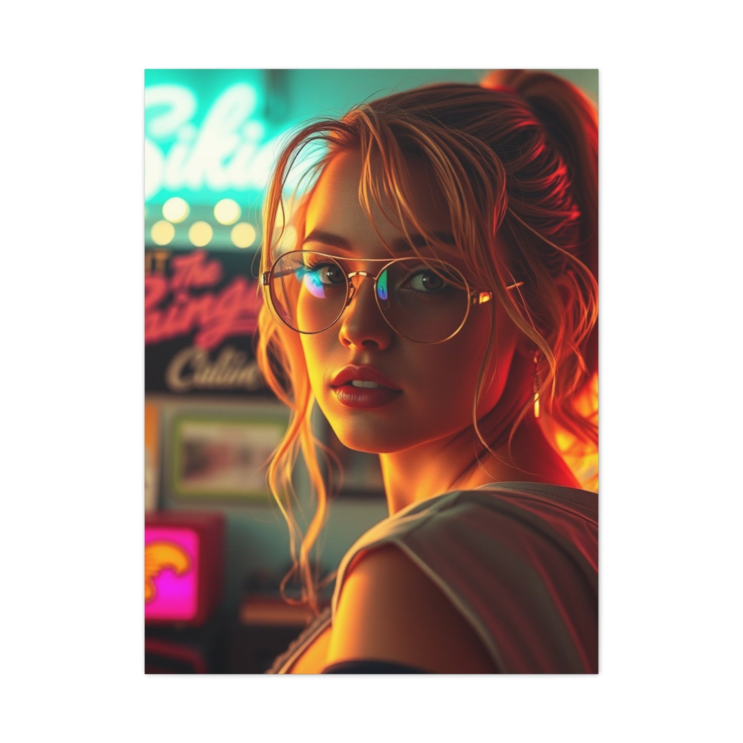 80’s Nostalgia Art Refined Canvas Wall Art & Canvas Print