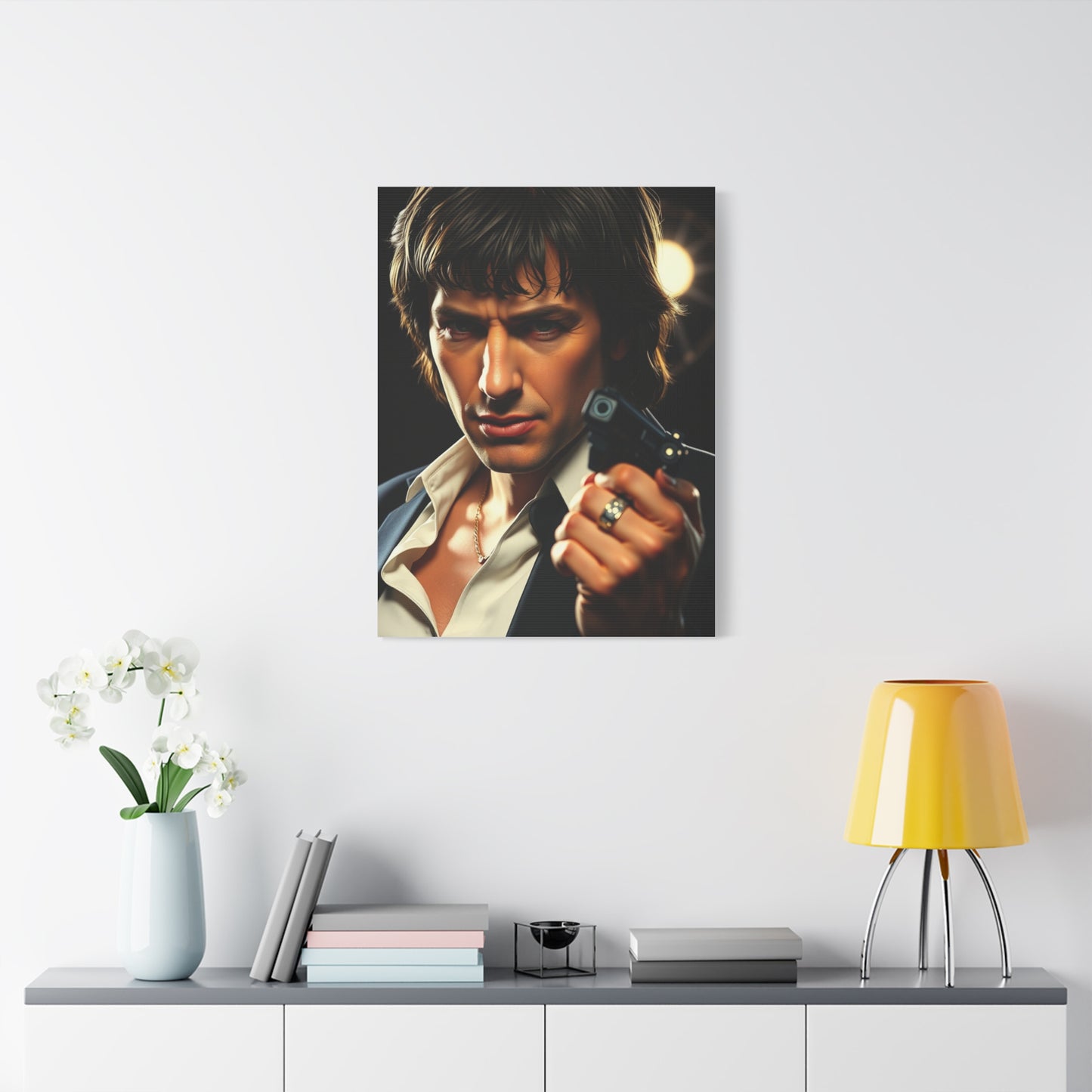 Vision Pulp Fiction Character Art Art Wall Art & Canvas Print