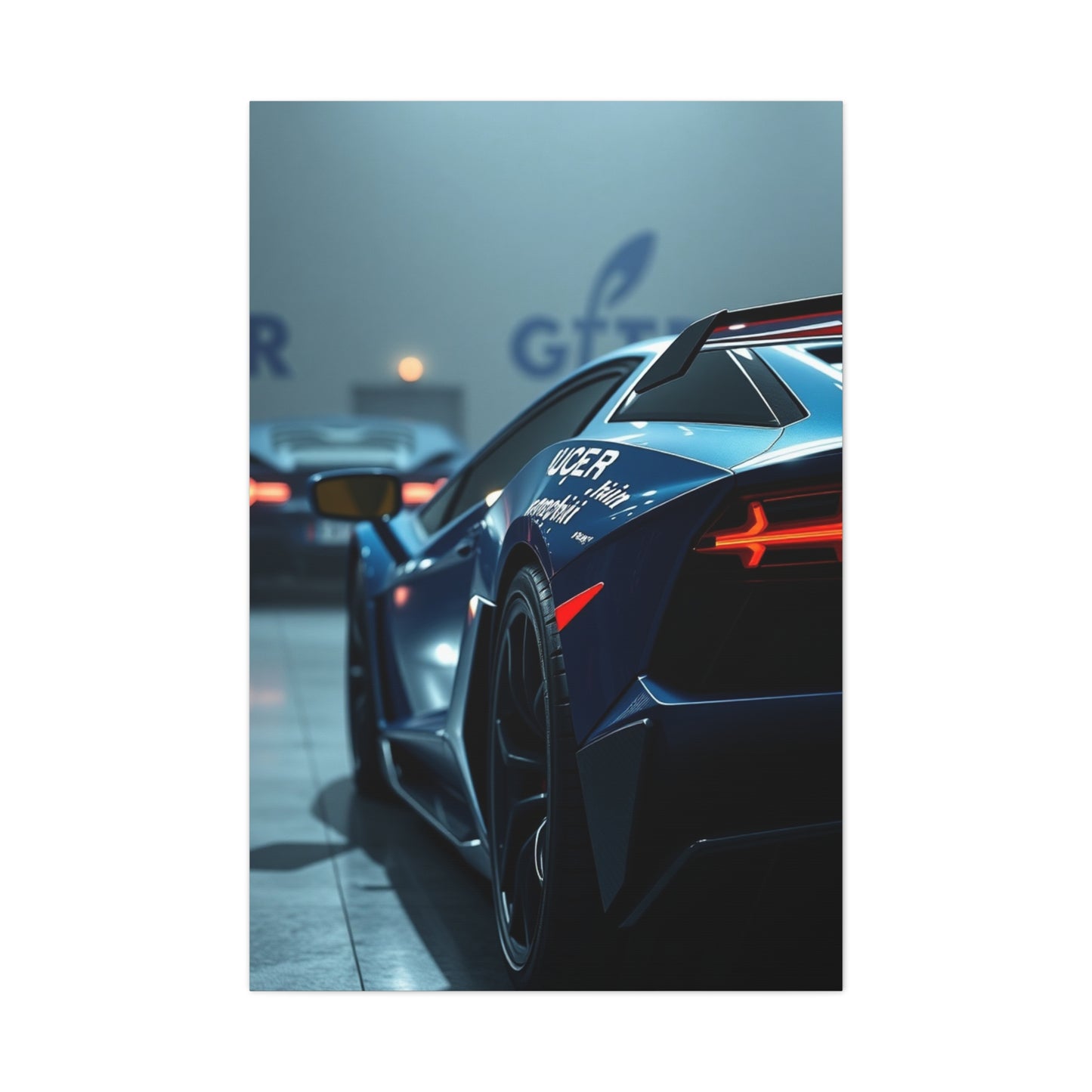 Lamborghini Art Supreme Gallery Wall Art & Canvas Print