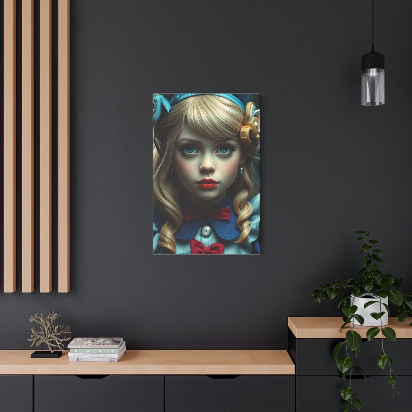 Elite Alice In Wonderland Characters Art Vision Wall Art & Canvas Print