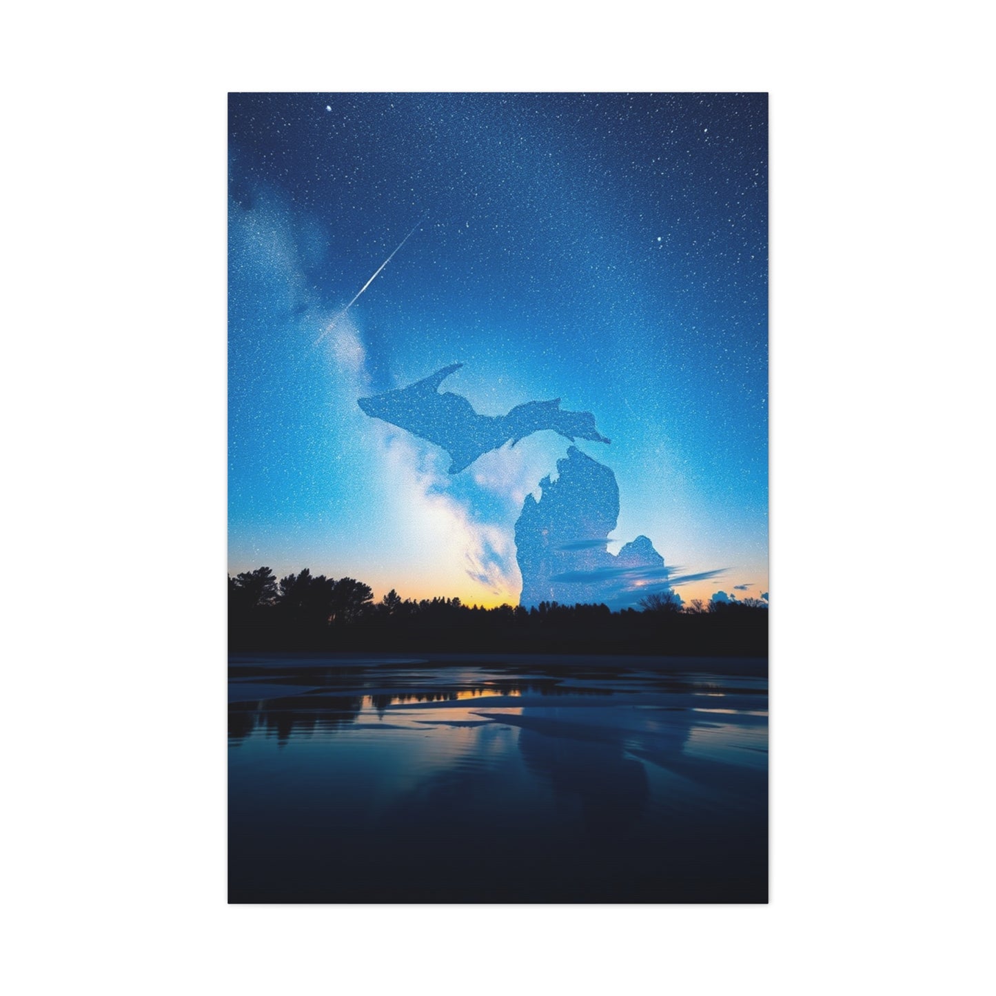 Vision Michigan Sky Media Art Art Wall Art & Canvas Print