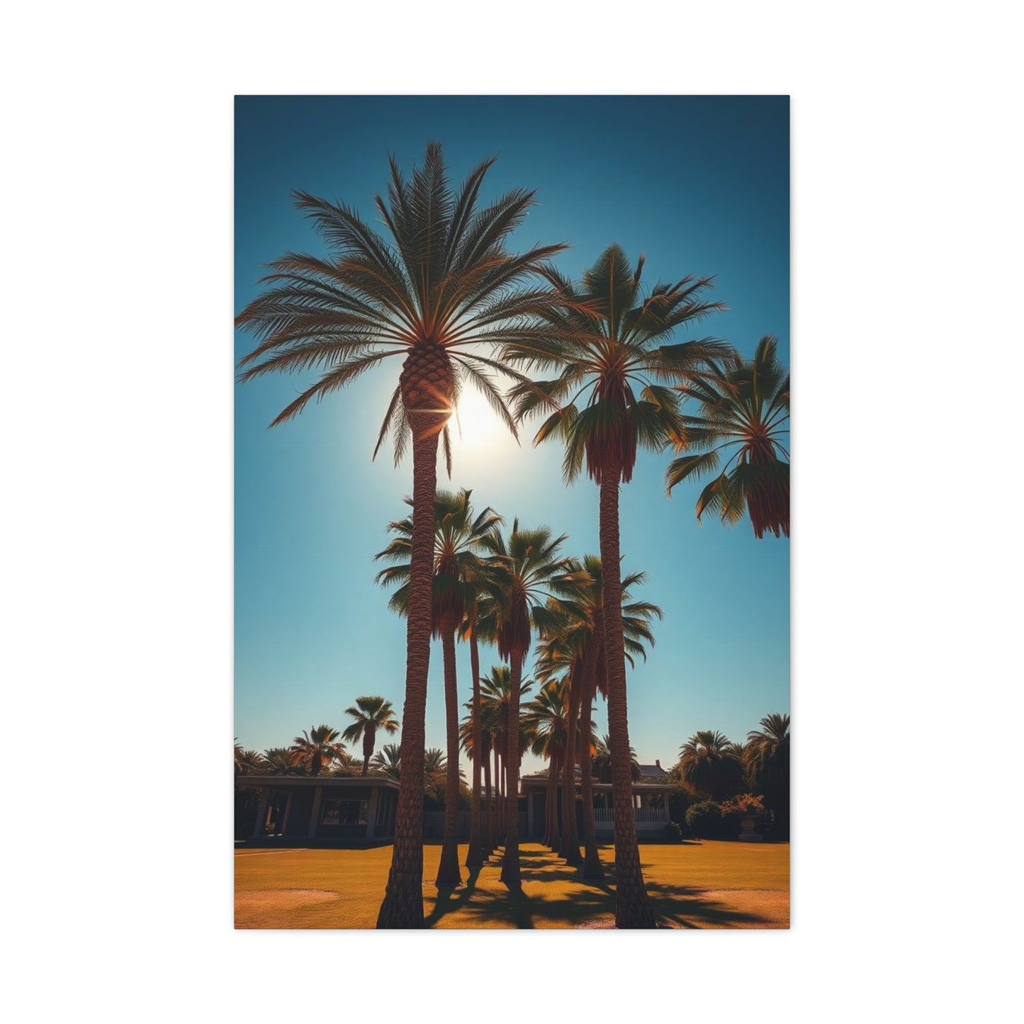 Palm Reverie Canvas Wall Art & Canvas Print