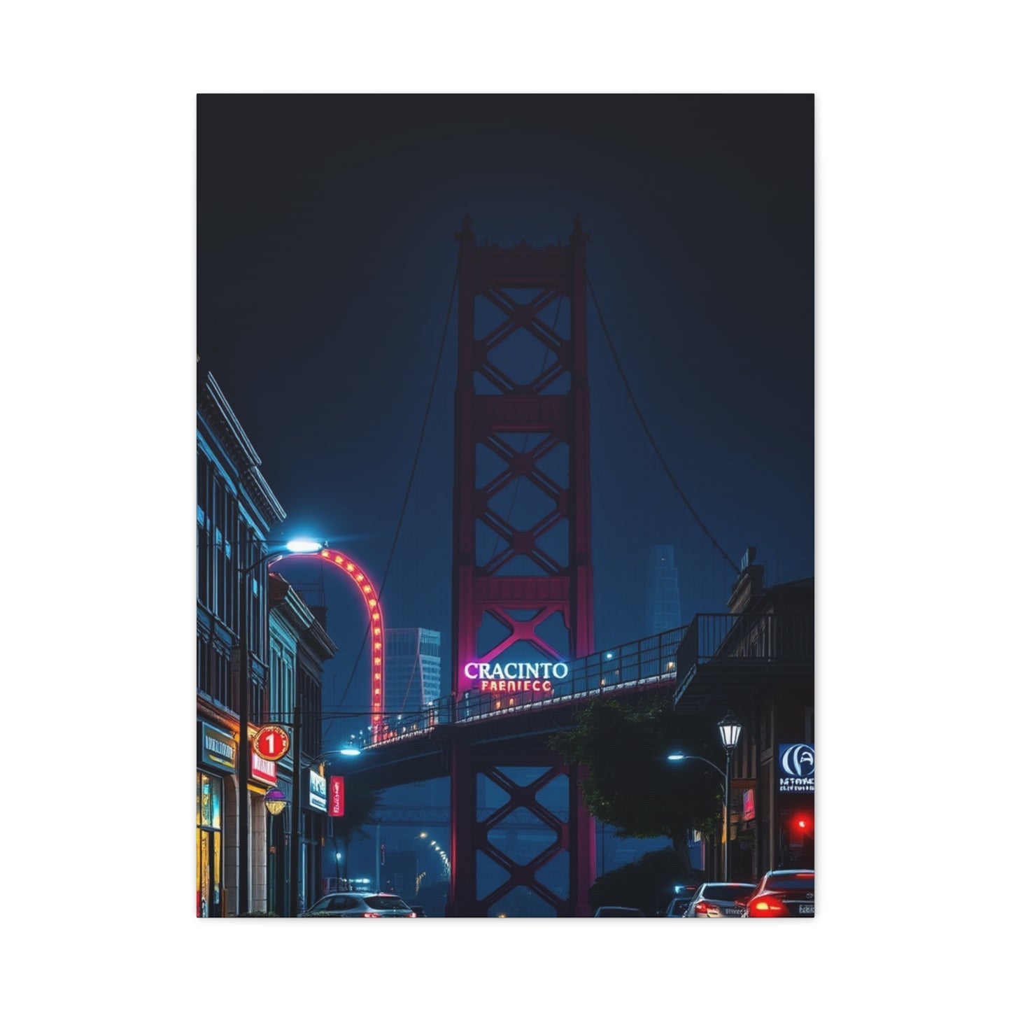 Vision San Francisco Art Art Wall Art & Canvas Print