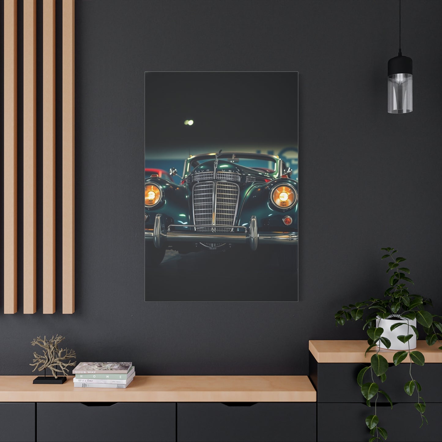 Antique Automobile Elegance Wall Art & Canvas Print