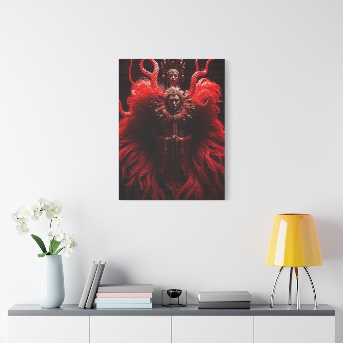 Sanguine Splendor Piece Wall Art & Canvas Print