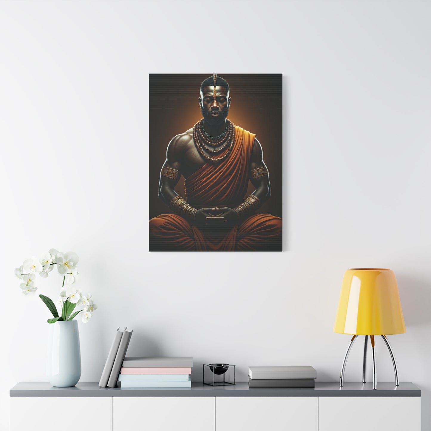 Meditative Warrior King Wall Art & Canvas Prints