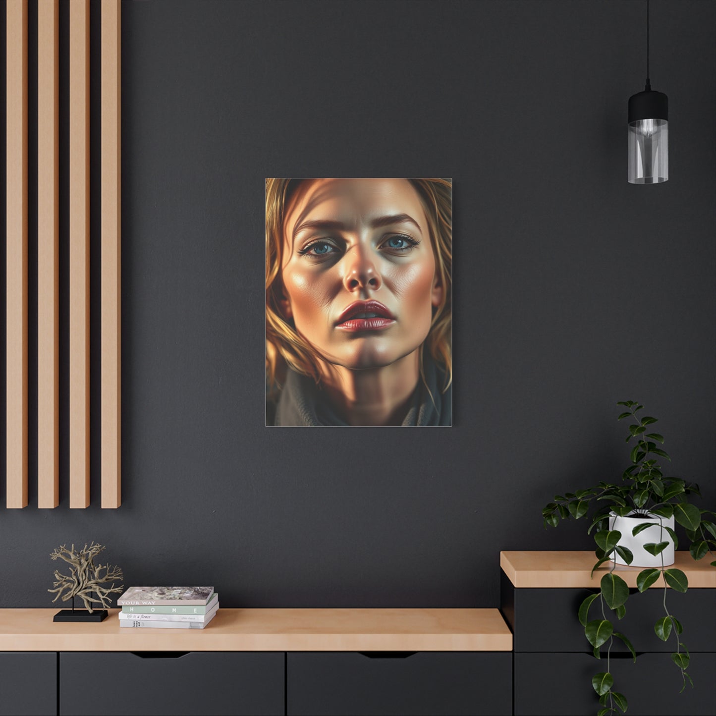 Ethereal Moss Portraiture Wall Art & Canvas Print