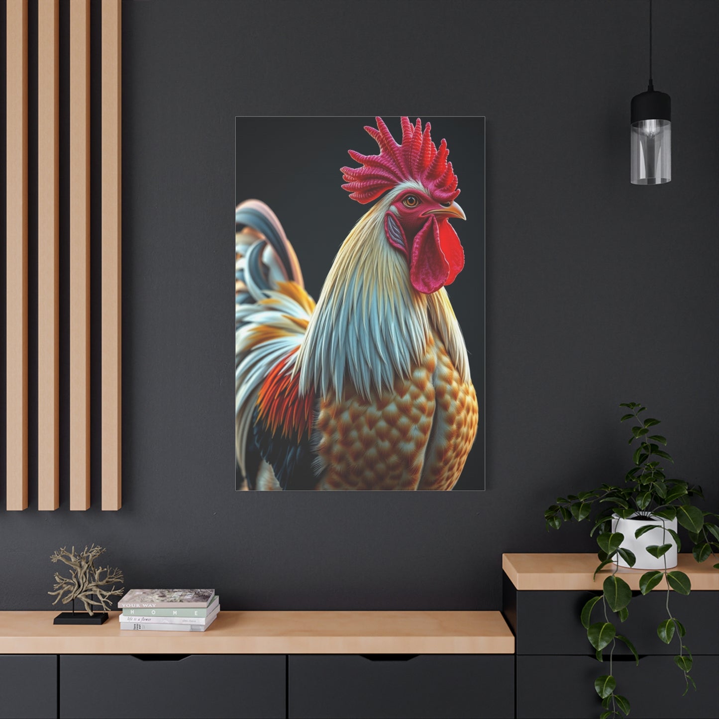 Chicken & Rooster Wall Art Supreme Gallery Wall Art & Canvas Print