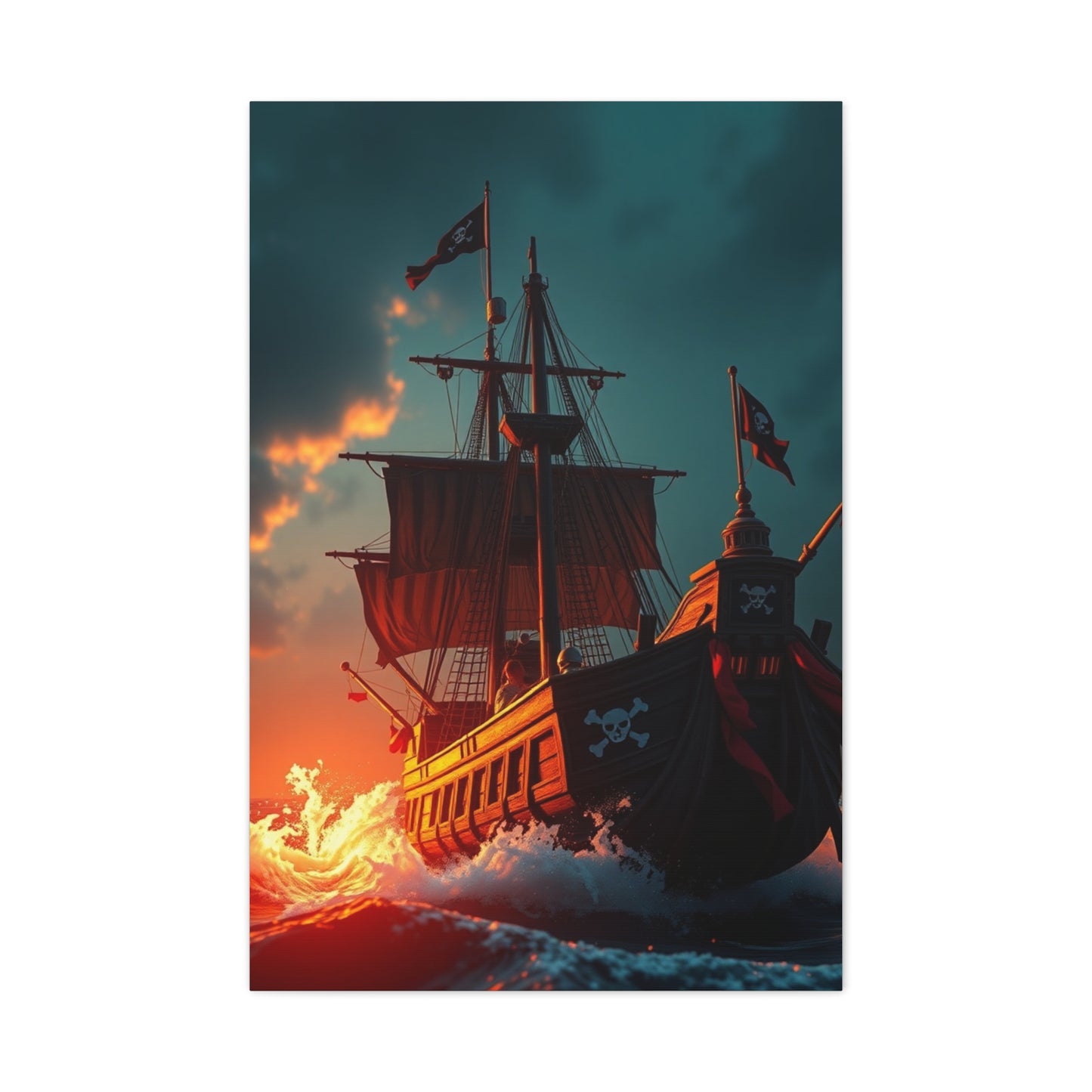 Seafaring Sovereigns Canvas