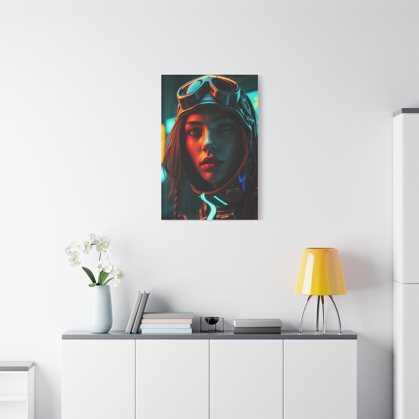 Masterpiece Cyberpunk Art Vision Wall Art & Canvas Print