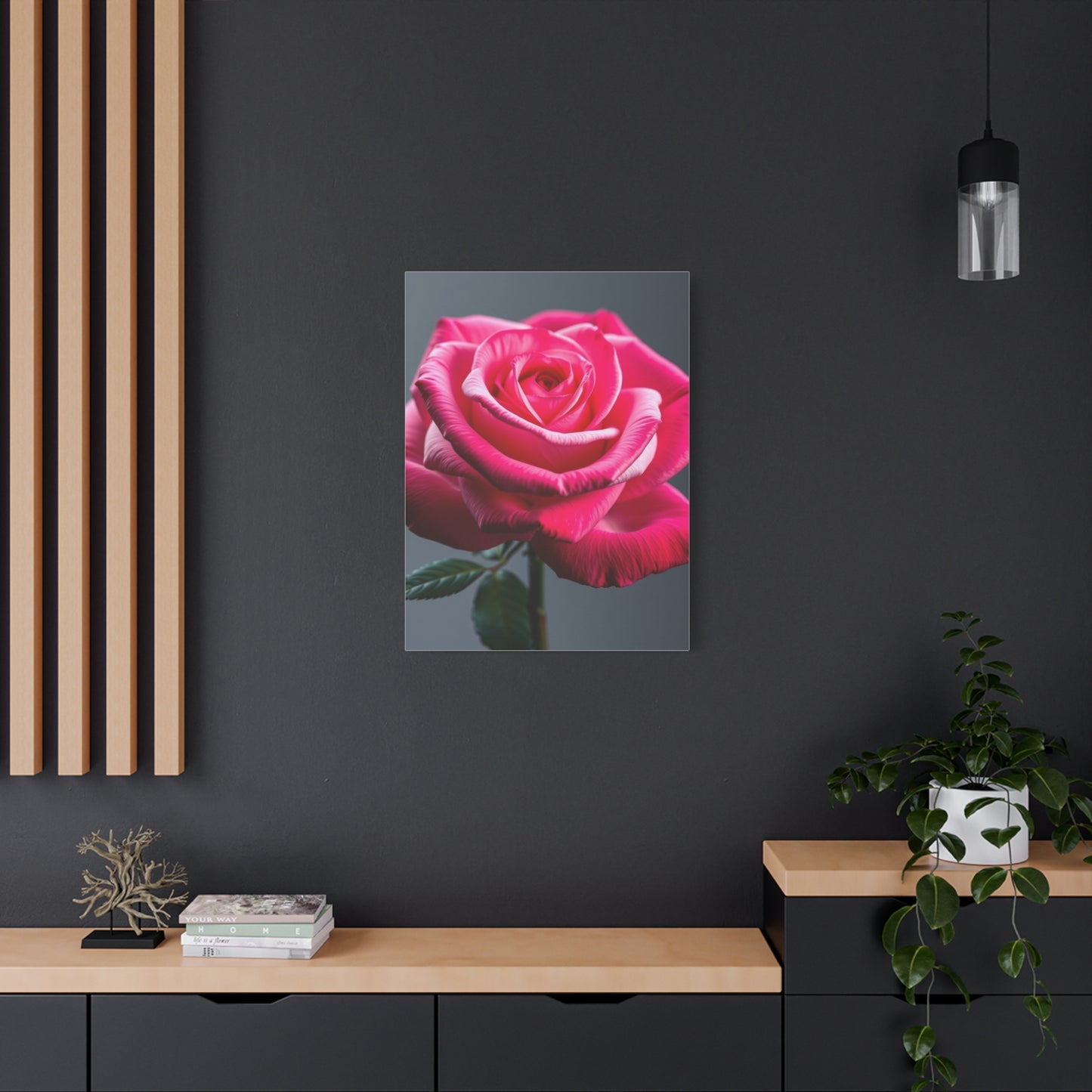 Rose Flower Art Luxury Canvas Wall Art & Canvas Print