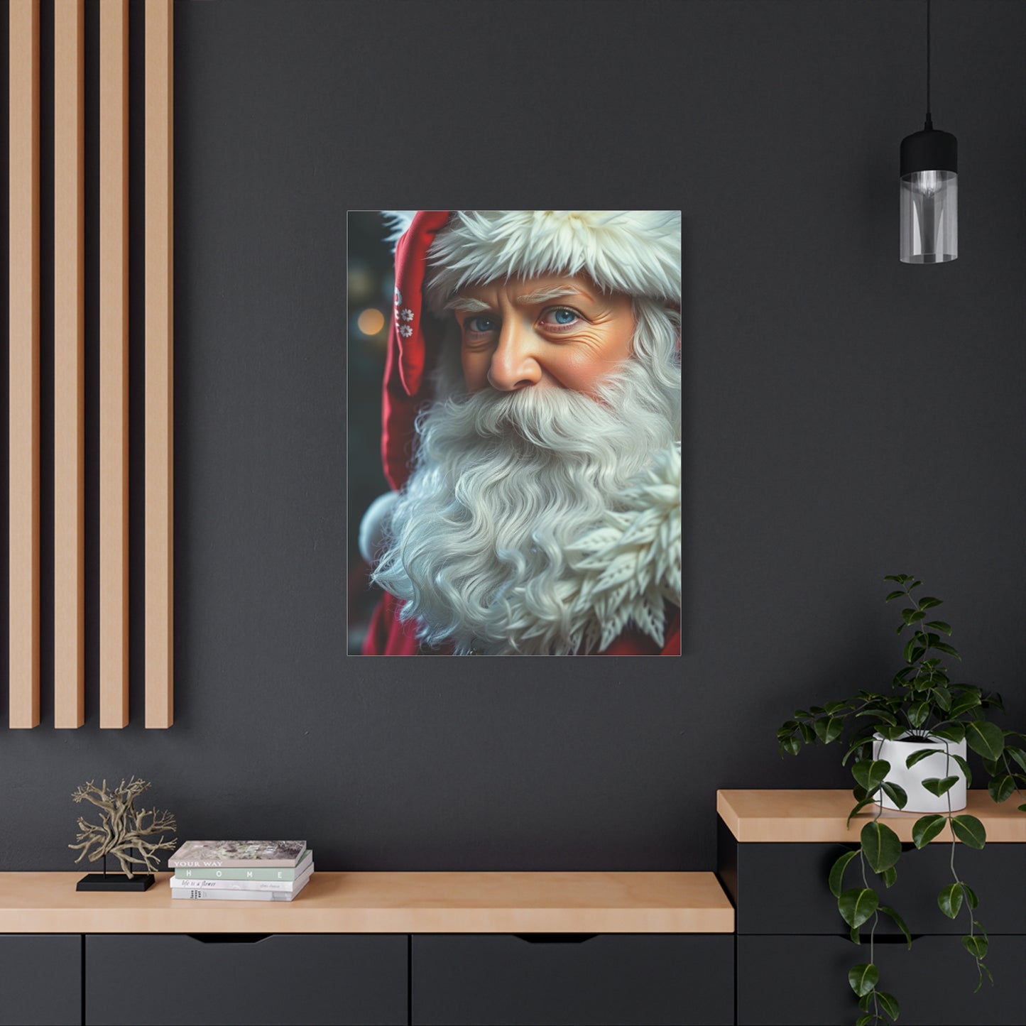 Masterpiece Santa Claus Art Vision Wall Art & Canvas Print
