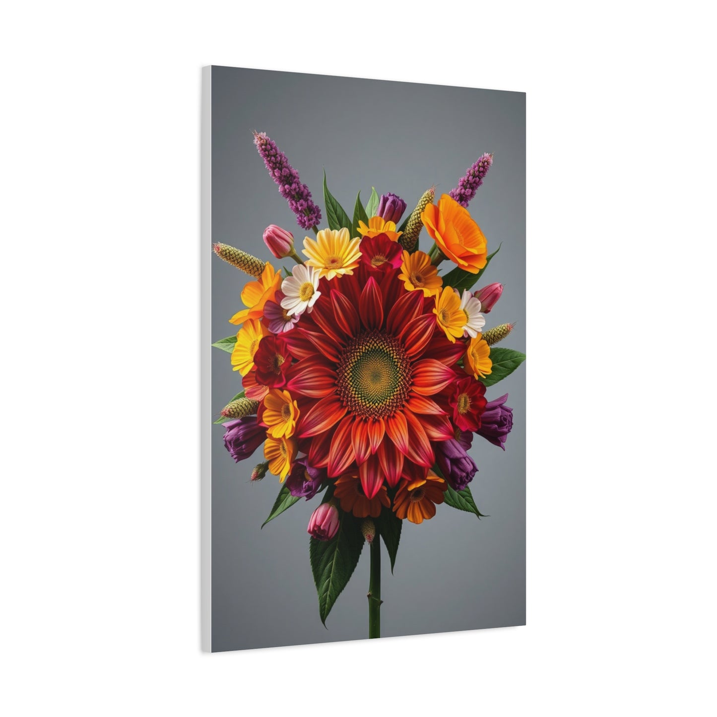 Luxe Flora Effigy Wall Art & Canvas Print