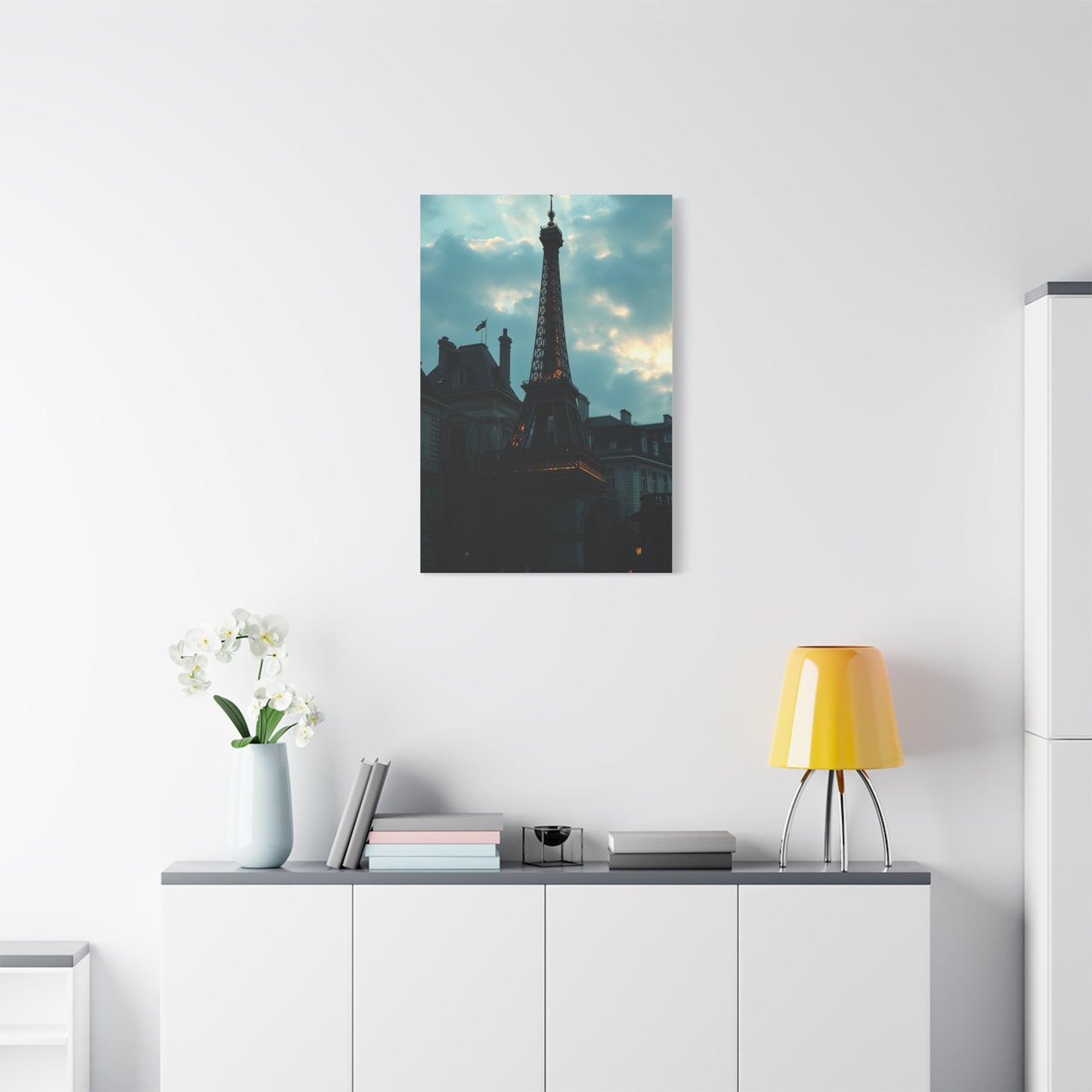 Sophisticated Parisian Essence Canvas
