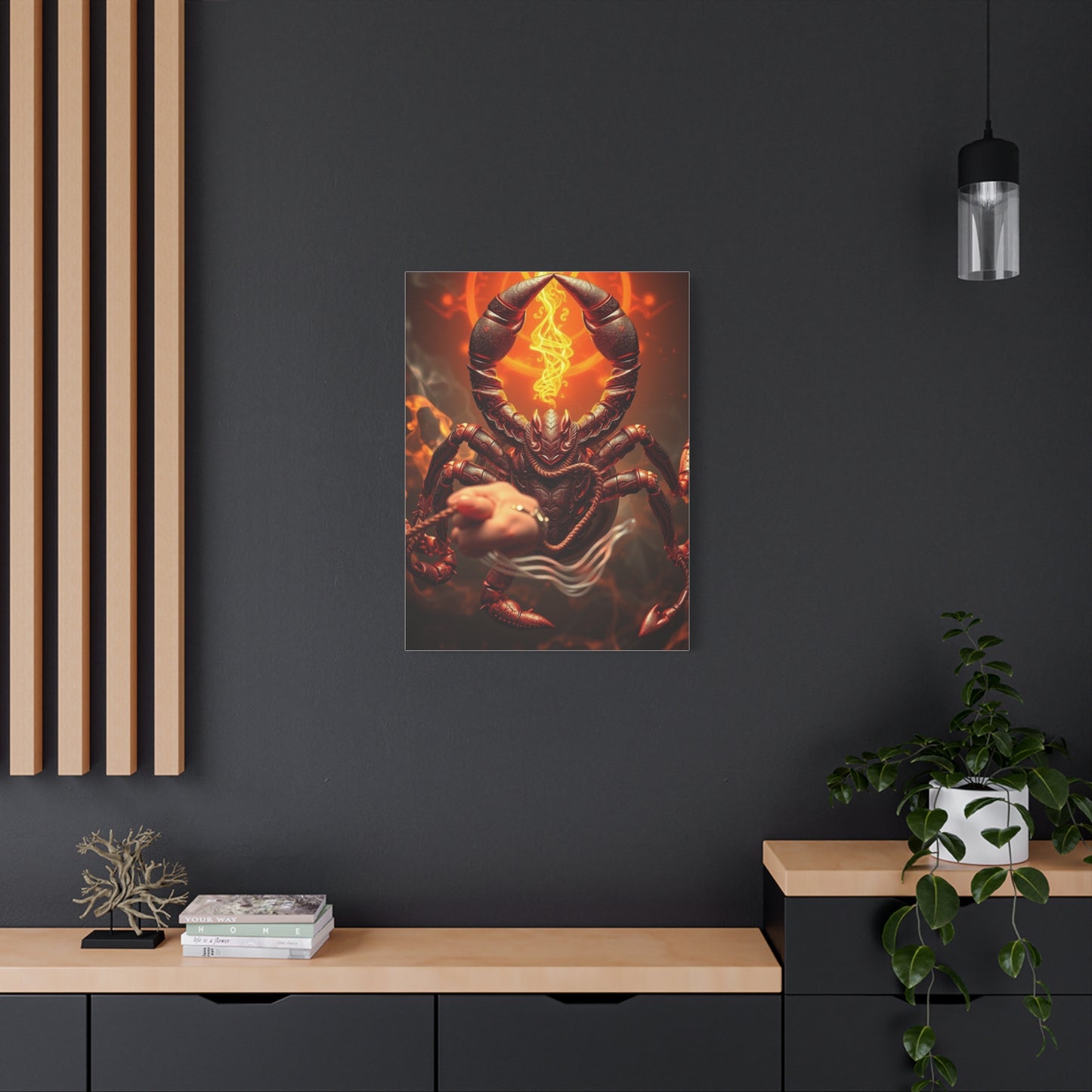 Celestial Scorpio Masterpiece Wall Art & Canvas Print