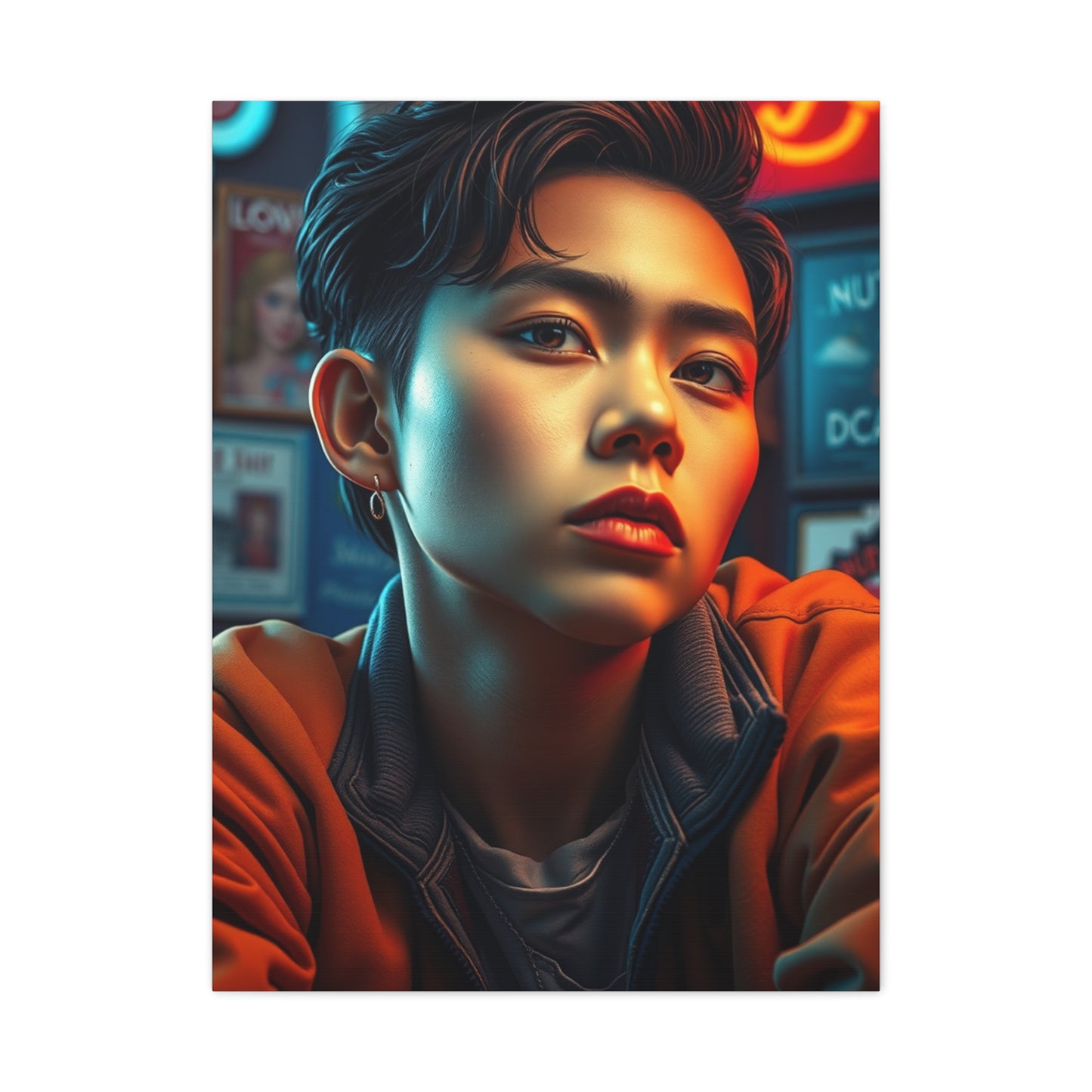 90’s Nostalgia Art Luxury Canvas Wall Art & Canvas Print