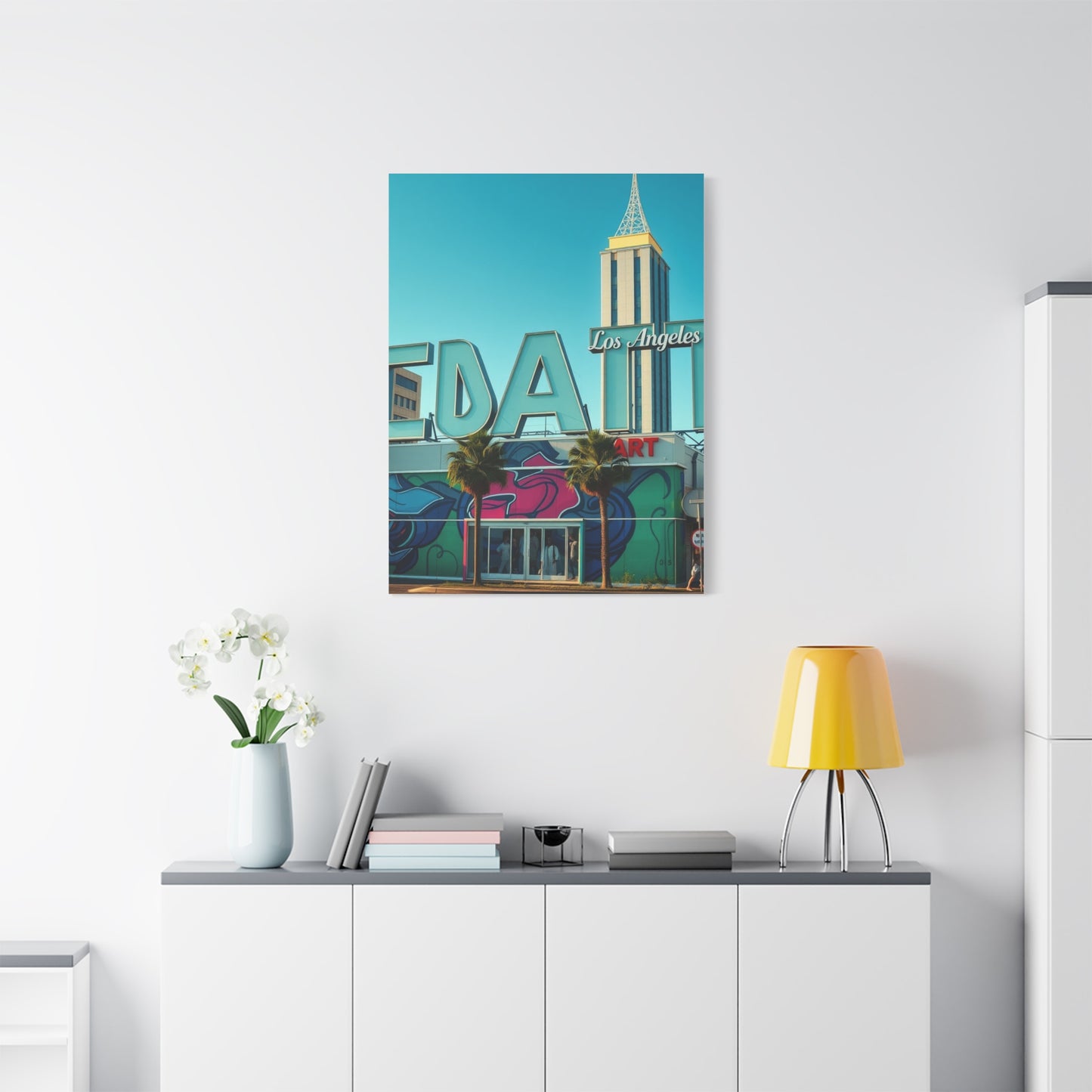 Vision Los Angeles Art Art Wall Art & Canvas Print