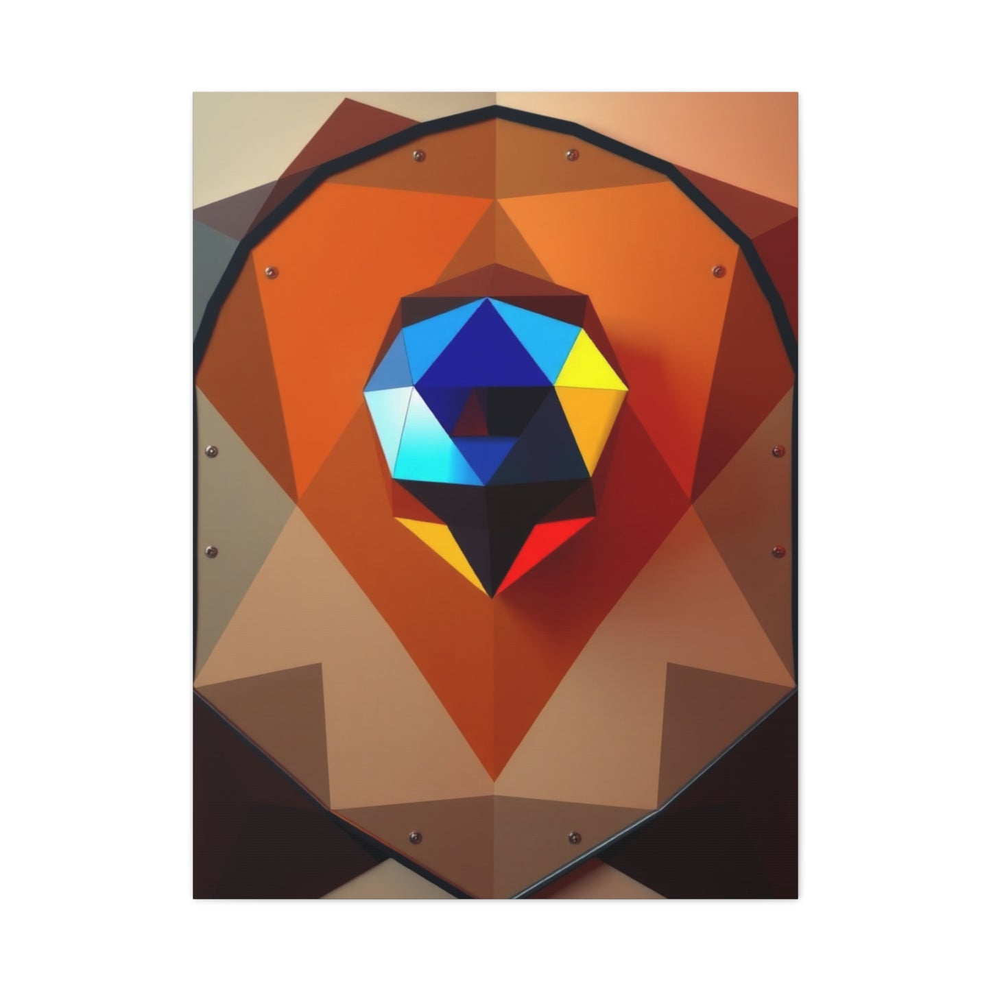 Luxe Geometric Reverie Wall Art & Canvas Print