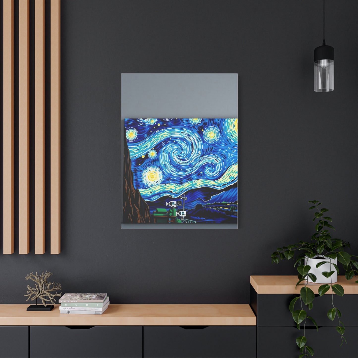 The Starry Night Canvas Art Refined Canvas Wall Art & Canvas Print
