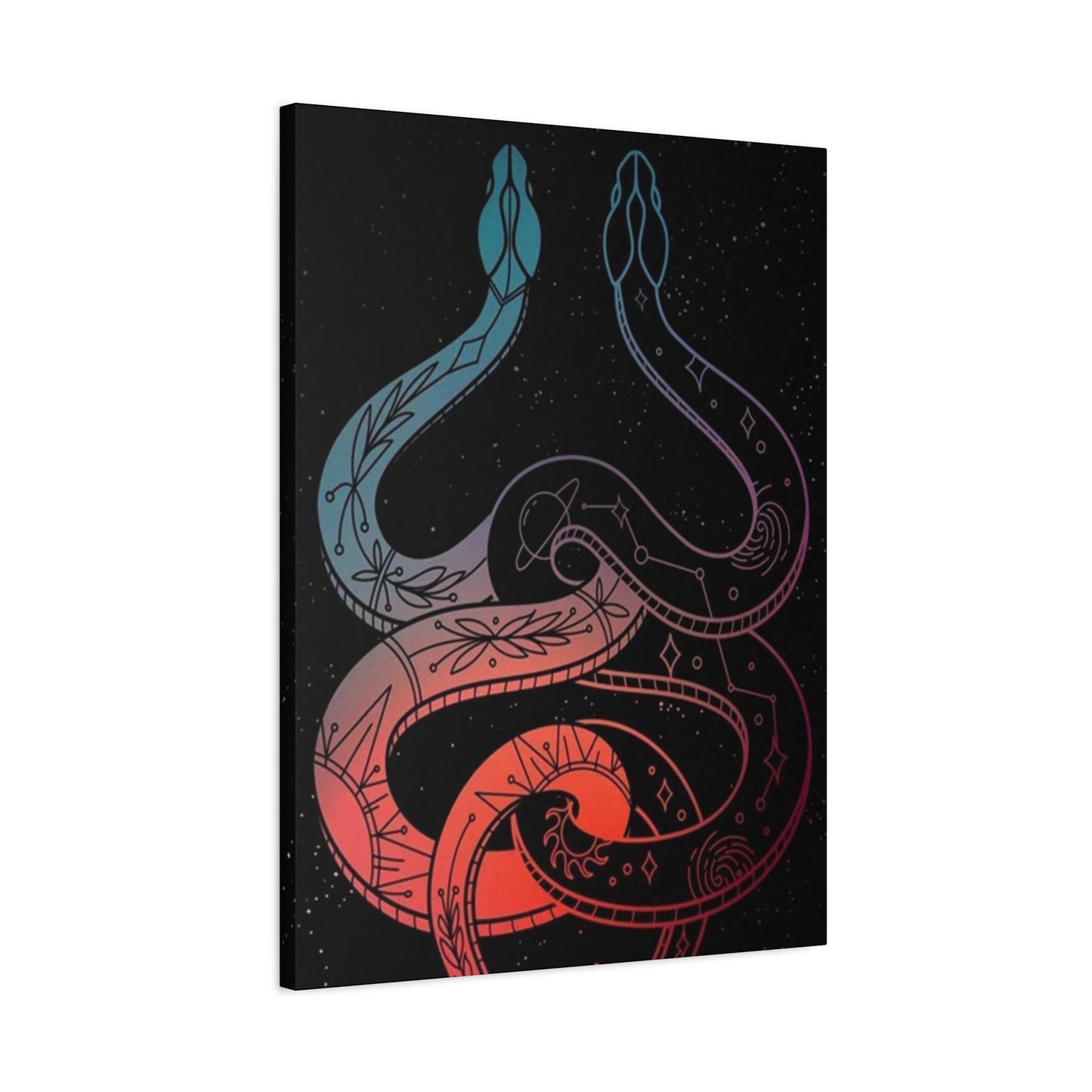 Two Snakes Poster Wall Art & Canvas Prints