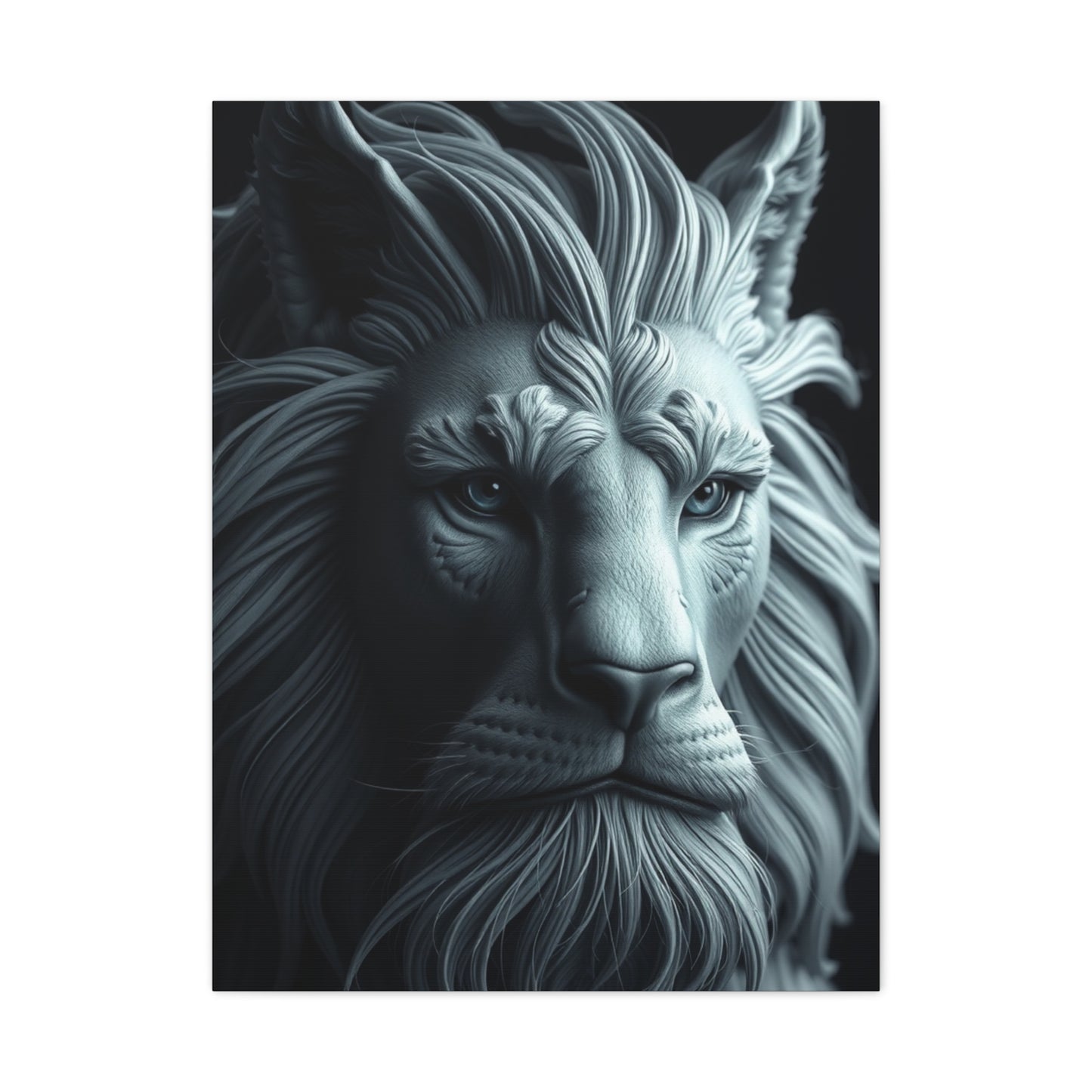 Ashen Serenity Artistry Wall Art & Canvas Print