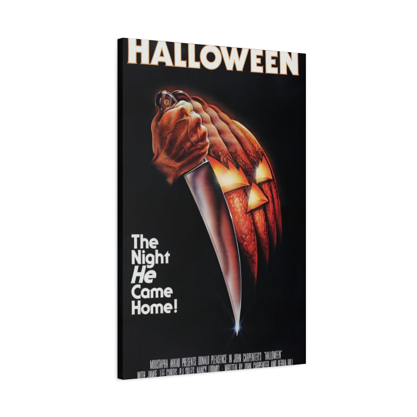 Halloween Horror Movie Poster Wall Art & Canvas Prints