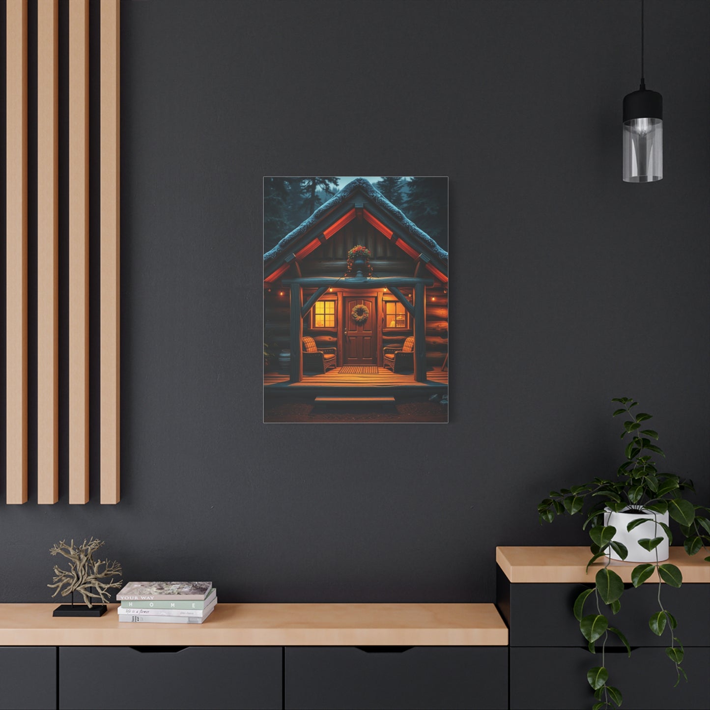Cabin Art Refined Canvas Wall Art & Canvas Print