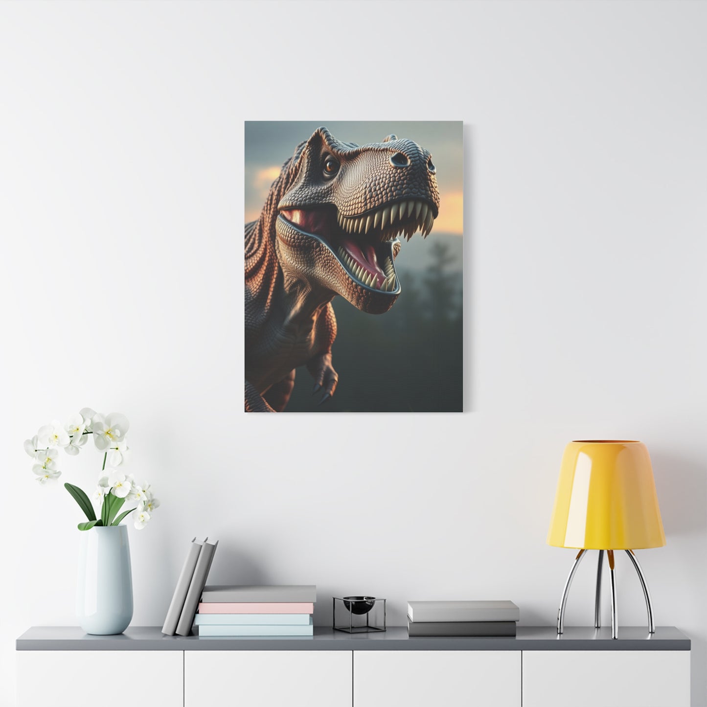 Supreme Tyrannosaurus Rex Art Collection Wall Art & Canvas Print