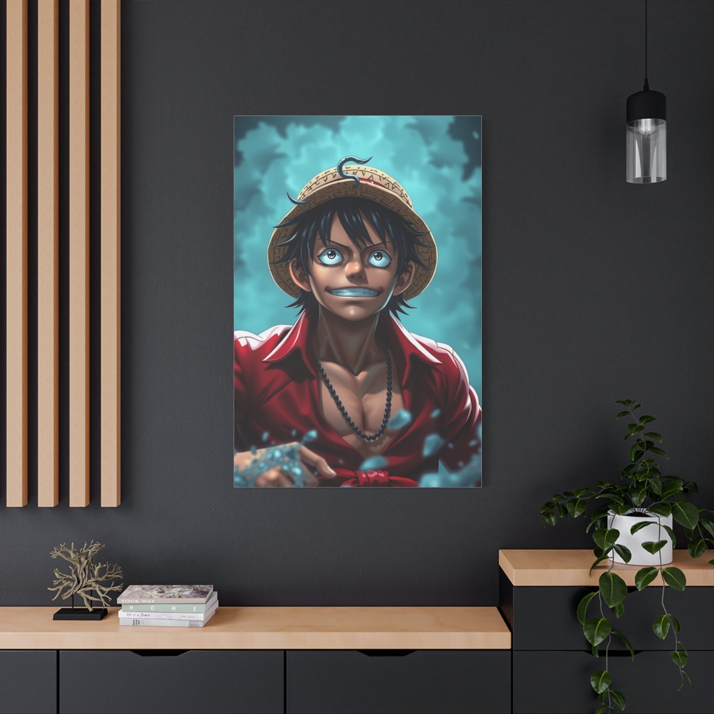 Monkey D. Luffy Art Refined Canvas Wall Art & Canvas Print