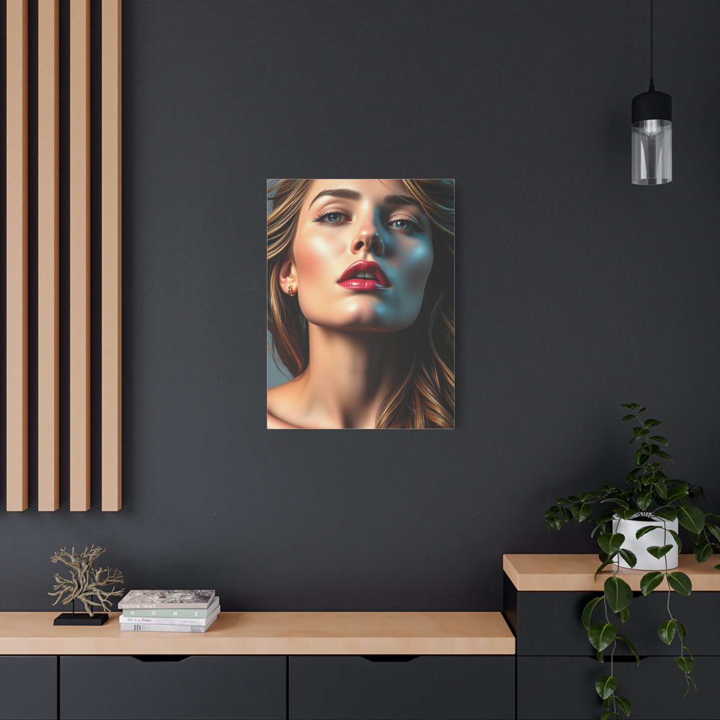 Moss Visage Splendor Wall Art & Canvas Print