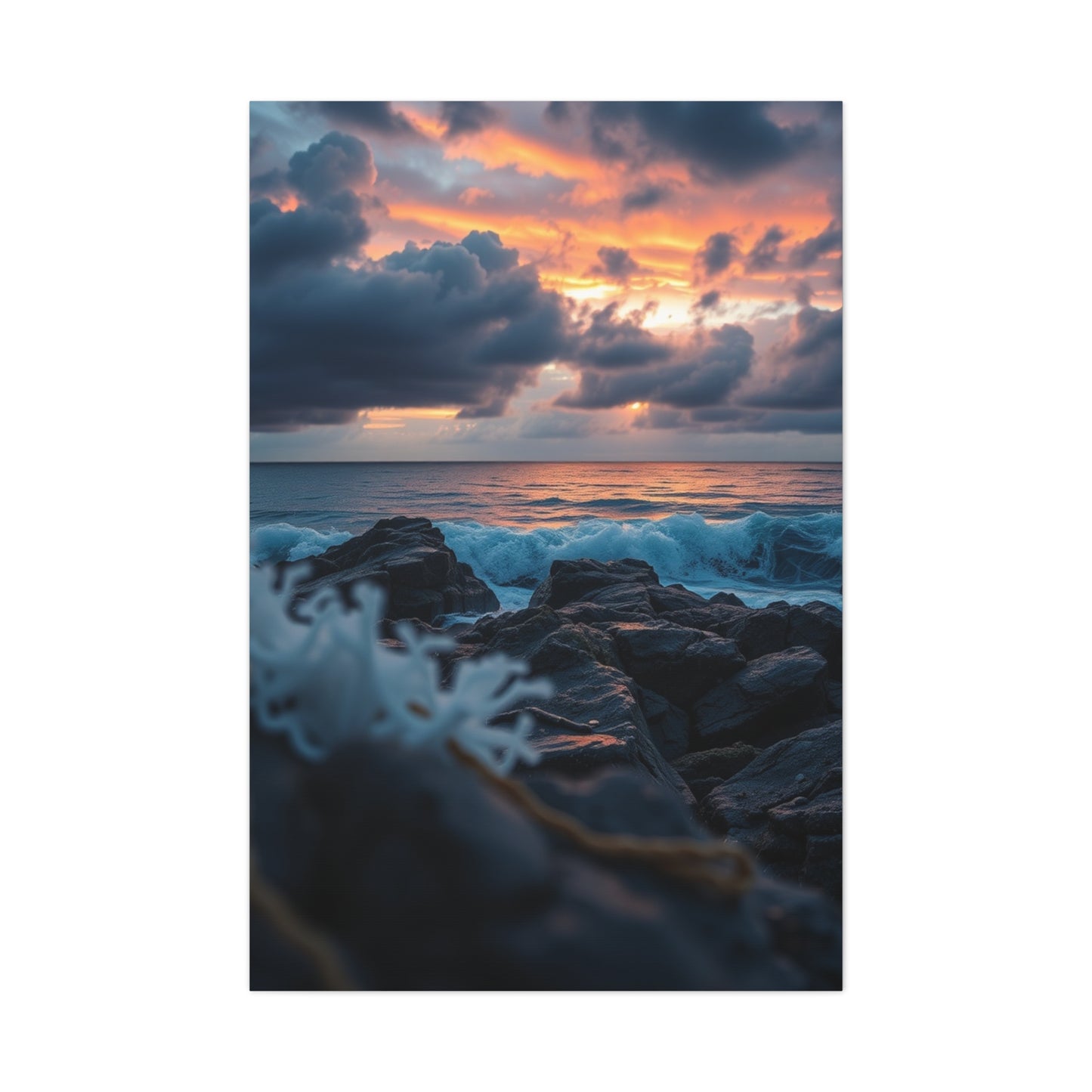 Seaside Tranquility Canvas Wall Art & Canvas Print