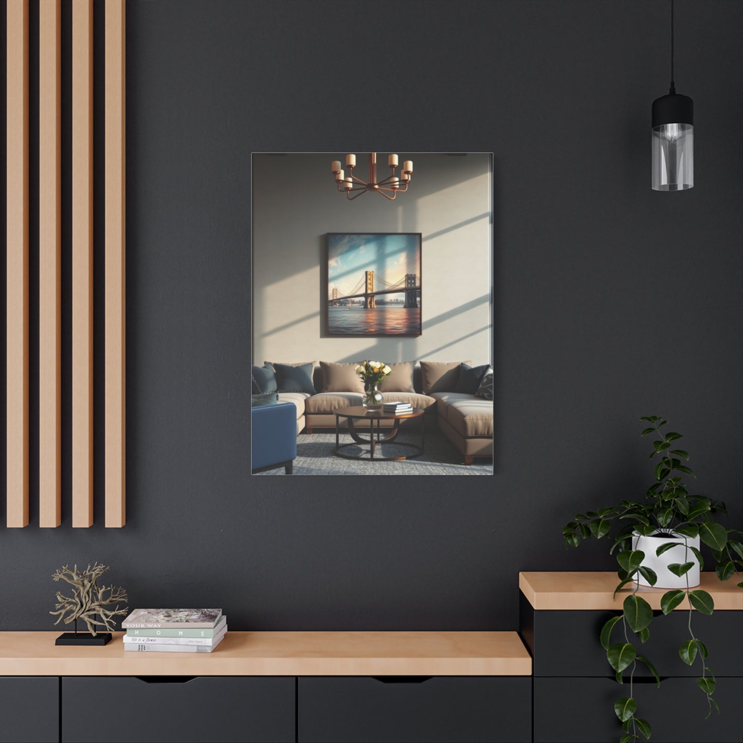 Regal Parlor Panorama Wall Art & Canvas Print