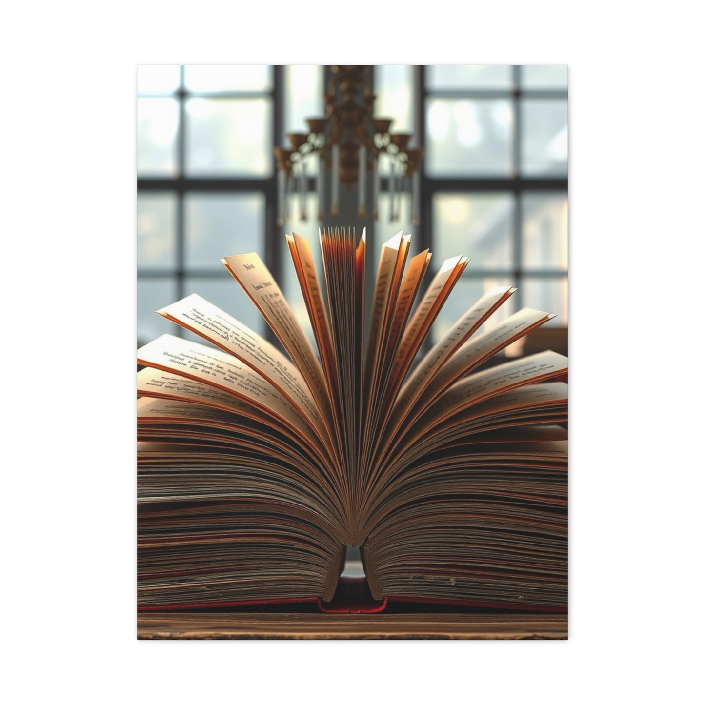 Book Art Refined Canvas Wall Art & Canvas Print