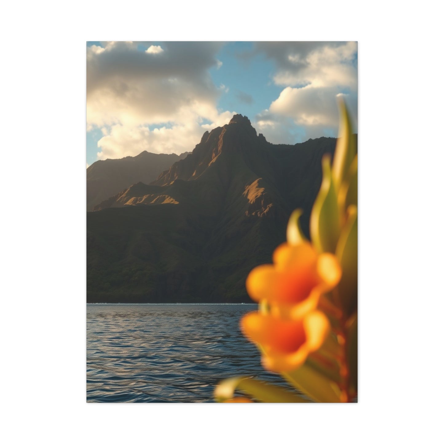 Lavish Oceanic Symphony Wall Art & Canvas Print