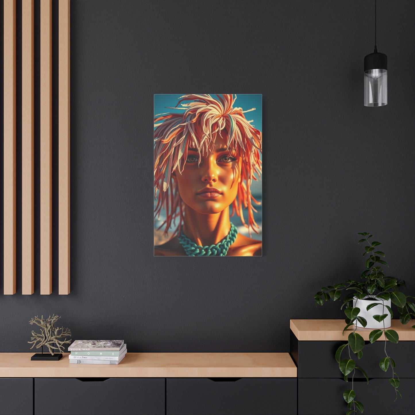 Sunlit Seascape Elegance Wall Art & Canvas Print