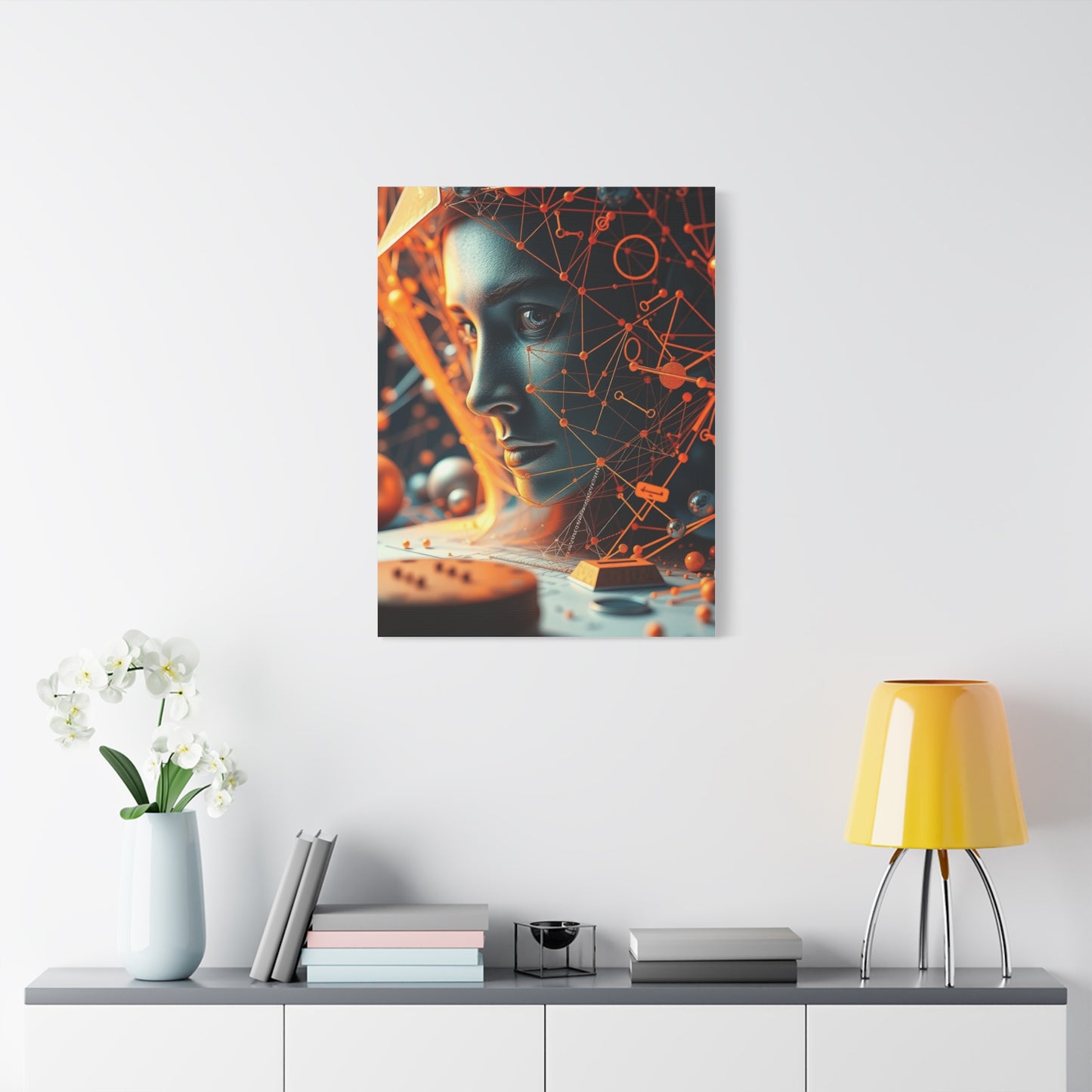 Vision Mathematics Art Art Wall Art & Canvas Print