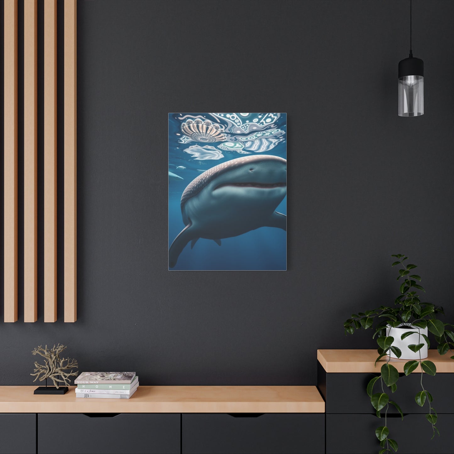 Masterpiece Whale Shark Art Vision Wall Art & Canvas Print