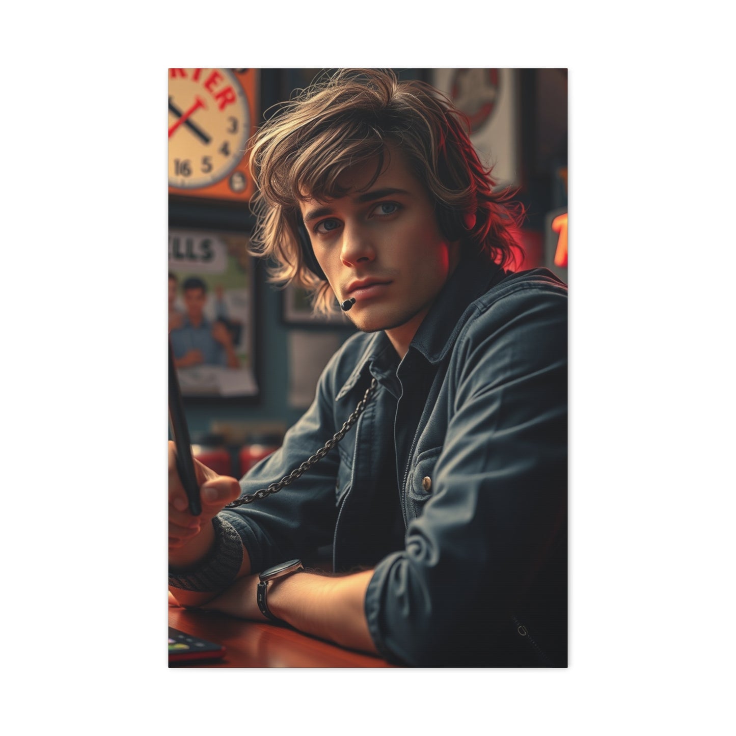 80’s Nostalgia Art Luxury Canvas Wall Art & Canvas Print