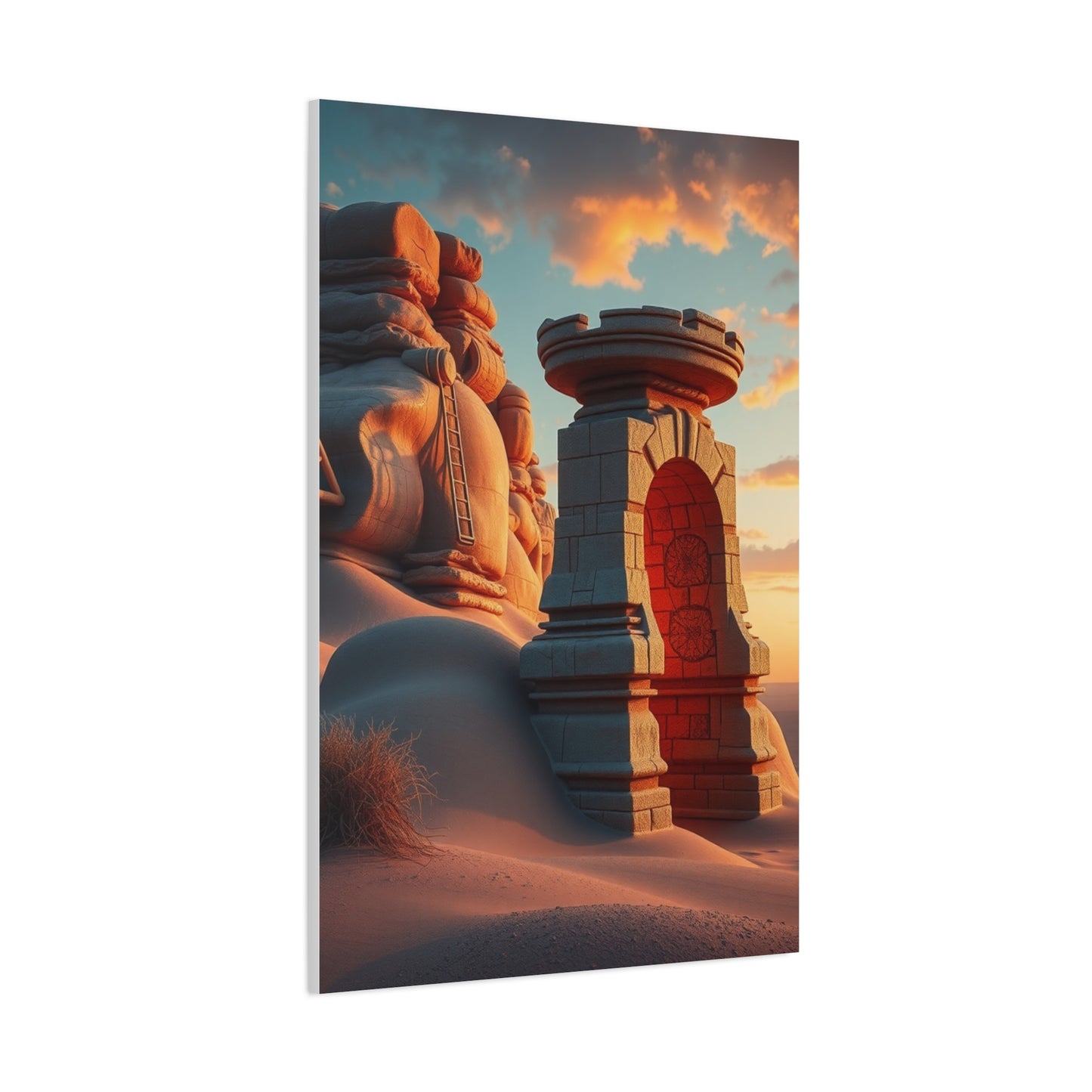 Starlit Dune Panorama Wall Art & Canvas Print