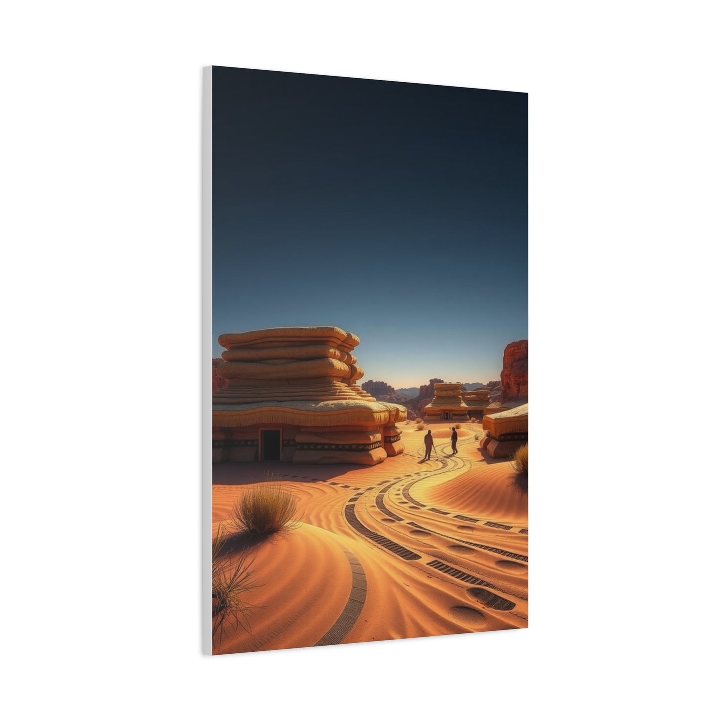 Vast Expanse Portrait Wall Art & Canvas Print